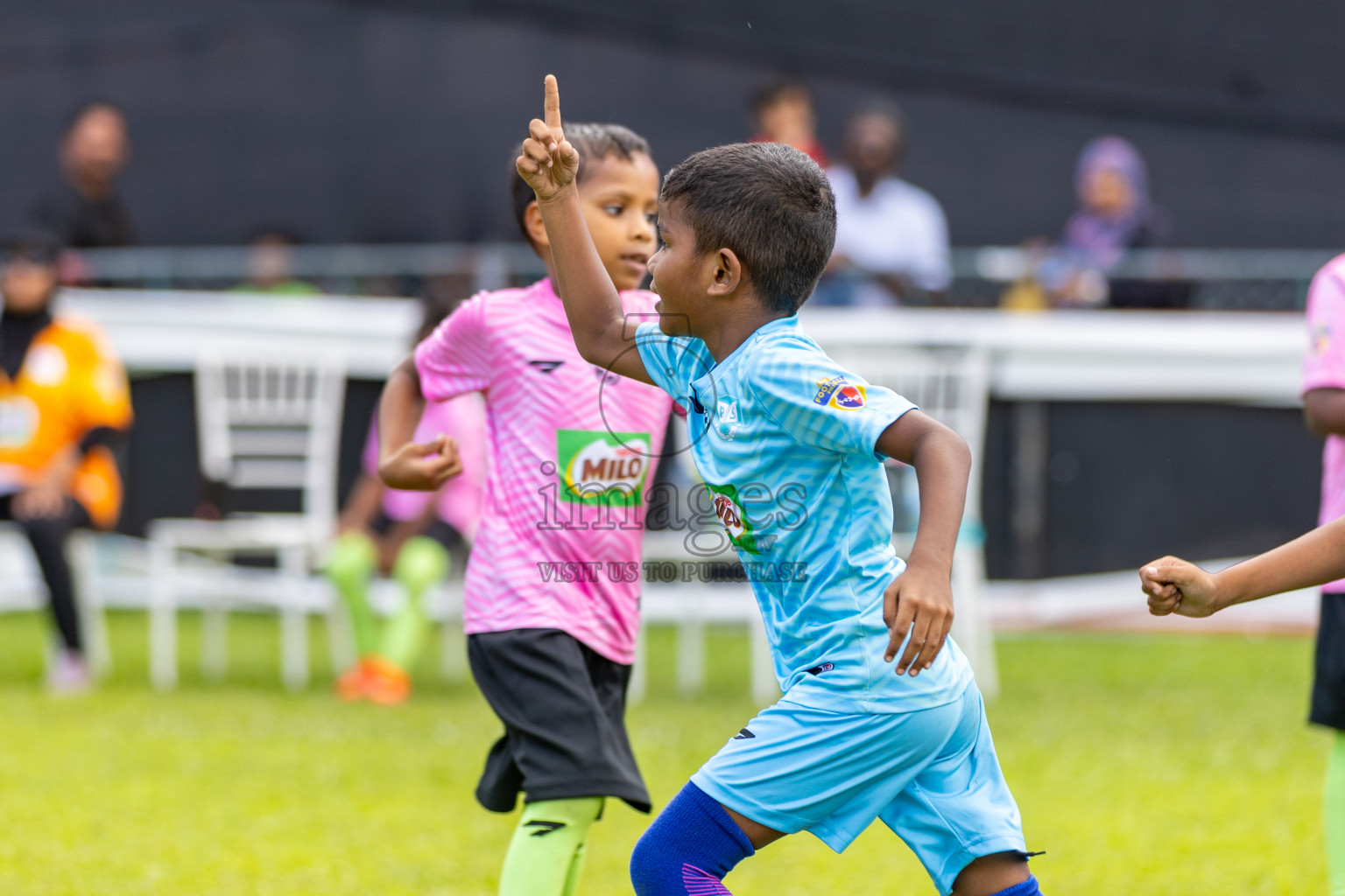 Day 2 of MILO Kids Football Fiesta was held at National Stadium in Male', Maldives on Saturday, 24th February 2024.