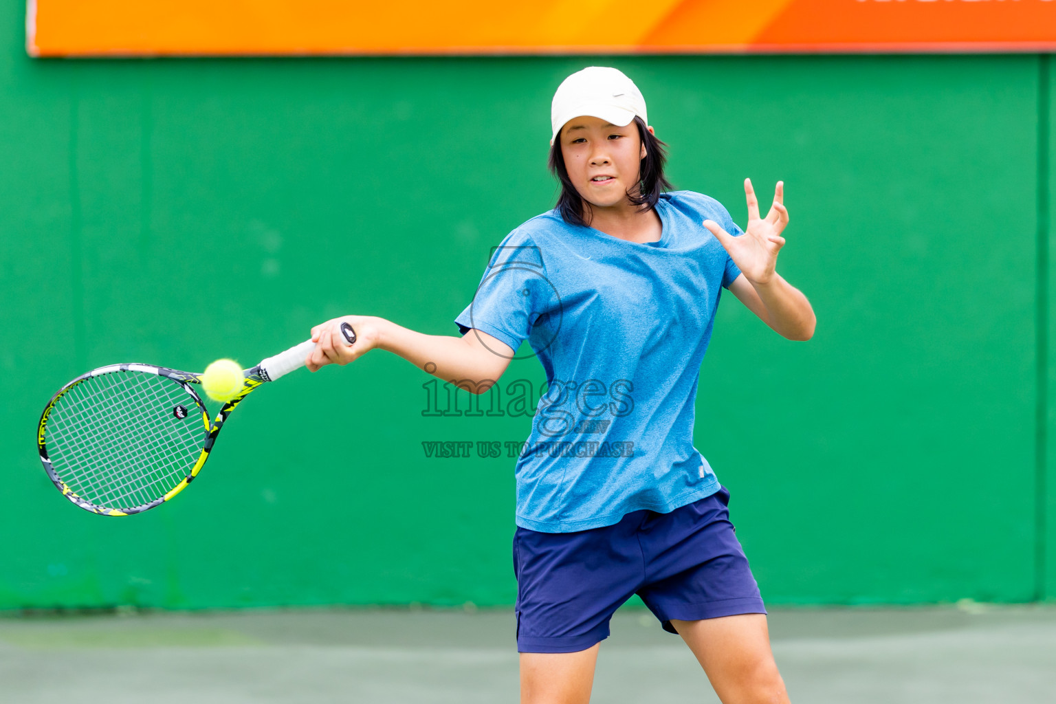 Finals of ATF Maldives Junior Open Tennis was held in Male' Tennis Court, Male', Maldives on Saturday, 21st December 2024. Photos: Nausham Waheed/ images.mv