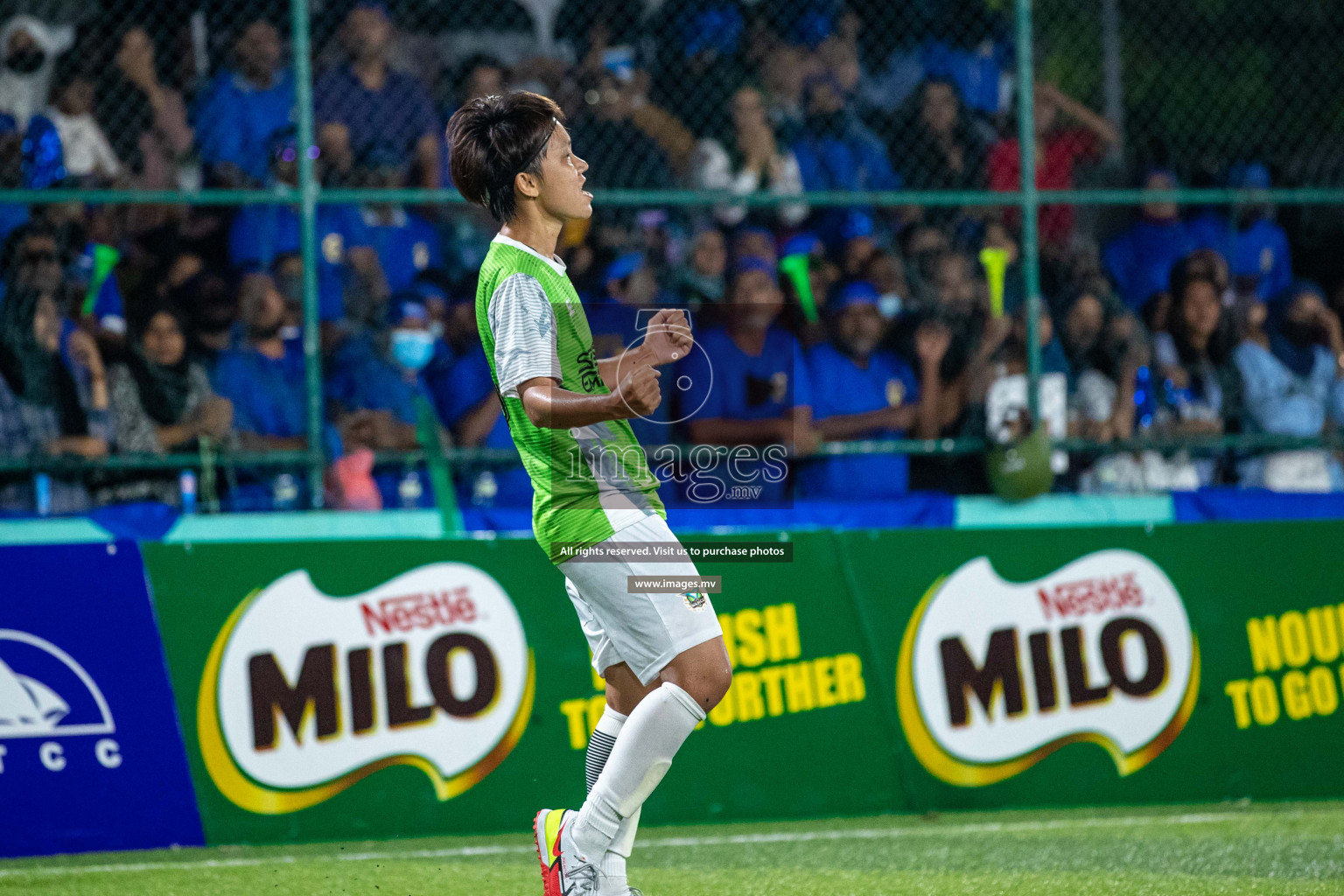 orts Limited vs WAMCO - in the Finals 18/30 Women's Futsal Fiesta 2021 held in Hulhumale, Maldives on 18 December 2021. Photos by Shuu Abdul Sattar