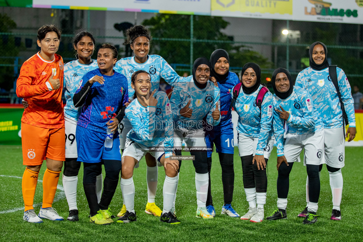 MPL vs Club MYS in Eighteen Thirty Women's Futsal Fiesta 2022 was held in Hulhumale', Maldives on Monday, 21st October 2022. Photos: Hassan Simah / images.mv