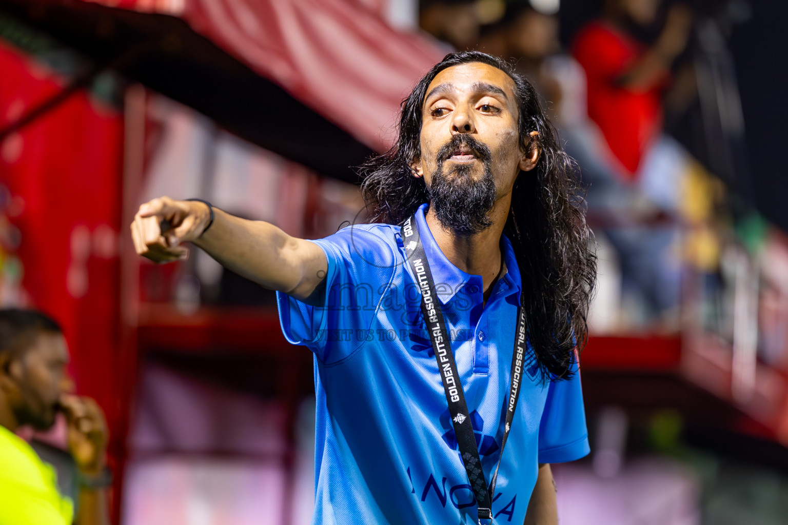 Dh Maaenboodhoo vs Dh Kudahuvadhoo in Dhaalu Atoll Finals in Day 25 of Golden Futsal Challenge 2025 was held on Wednesday , 28th January 2025, in Hulhumale', Maldives. Photos: Ismail Thoriq / images.mv