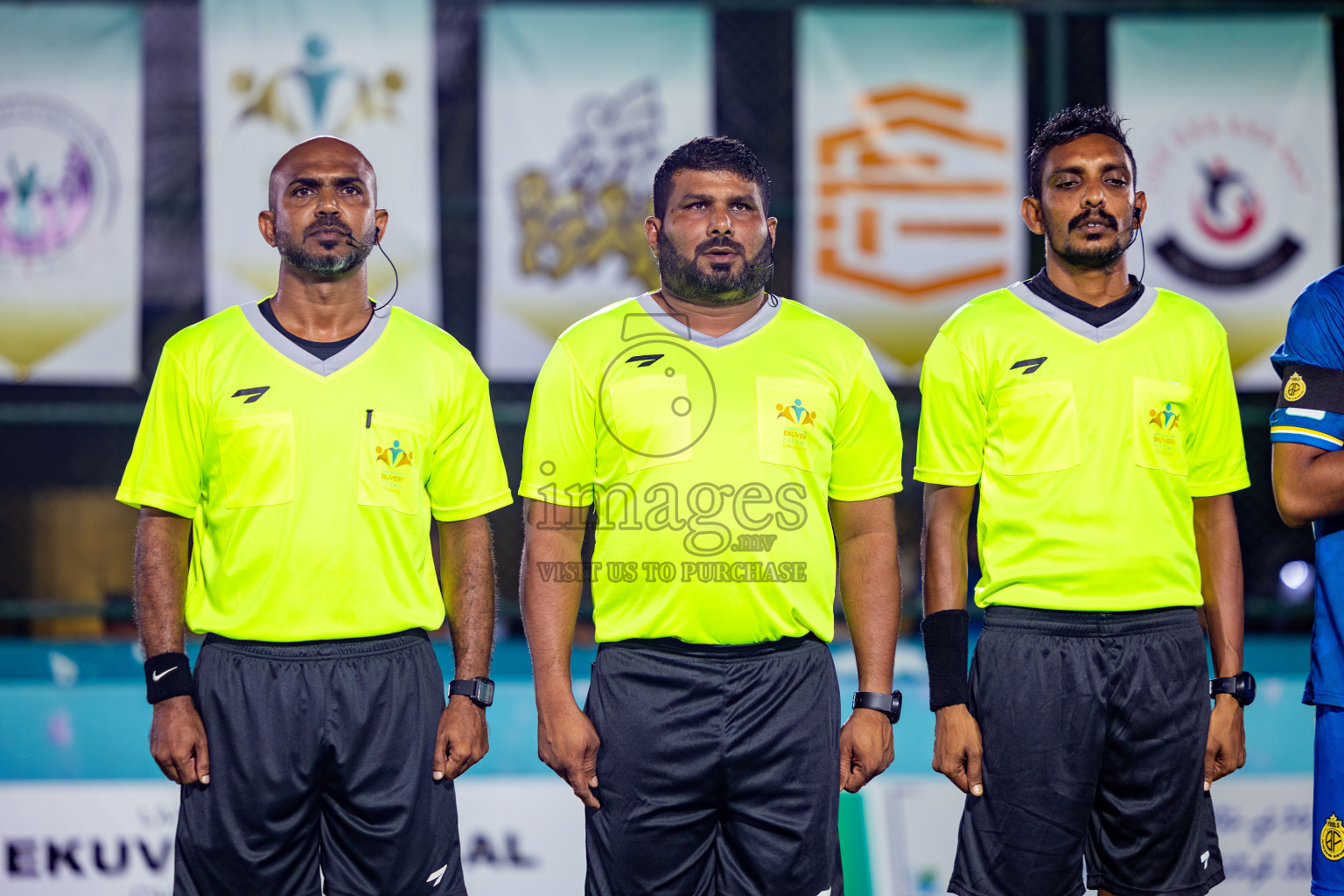 Fools Sc vs Ifhaams in Day 3 of Laamehi Dhiggaru Ekuveri Futsal Challenge 2025 was held on Saturday, 26th July 2025, at Dhiggaru Futsal Ground, Dhiggaru, Maldives Photos: Nausham Waheed  / images.mv