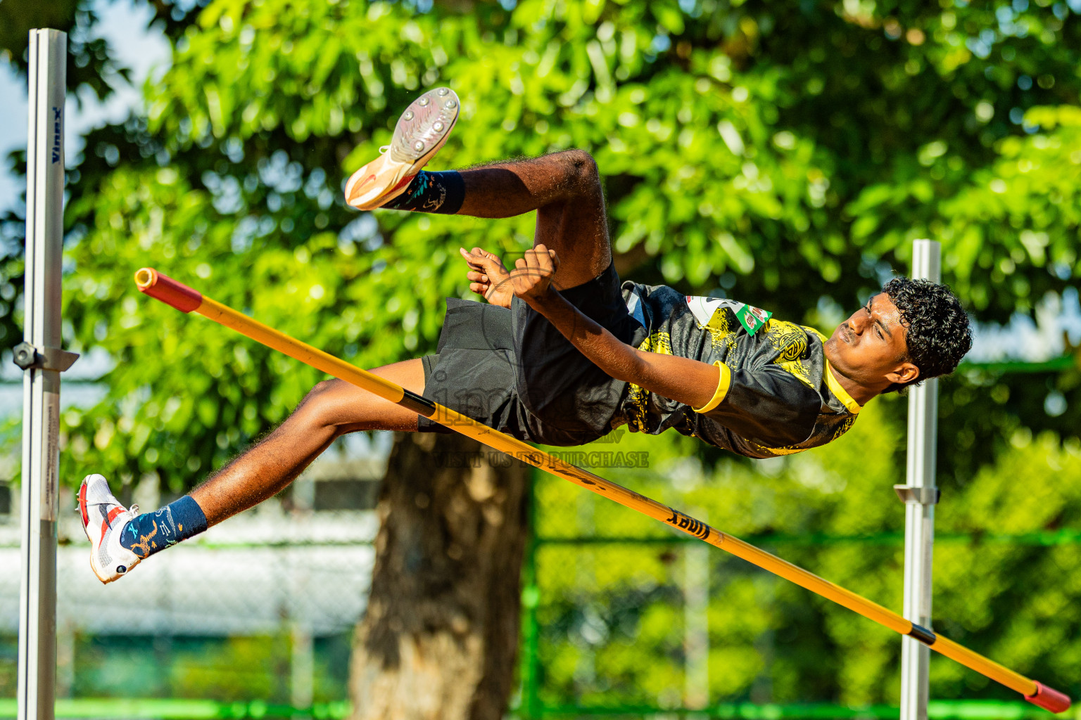 Day 2 of Inter-school Athletics Championship 2025 held in Ekuveni Synthetic Track, Male', Maldives on Tuesday, 07th October 2025. Photos by: Areef Adam / Images.mv