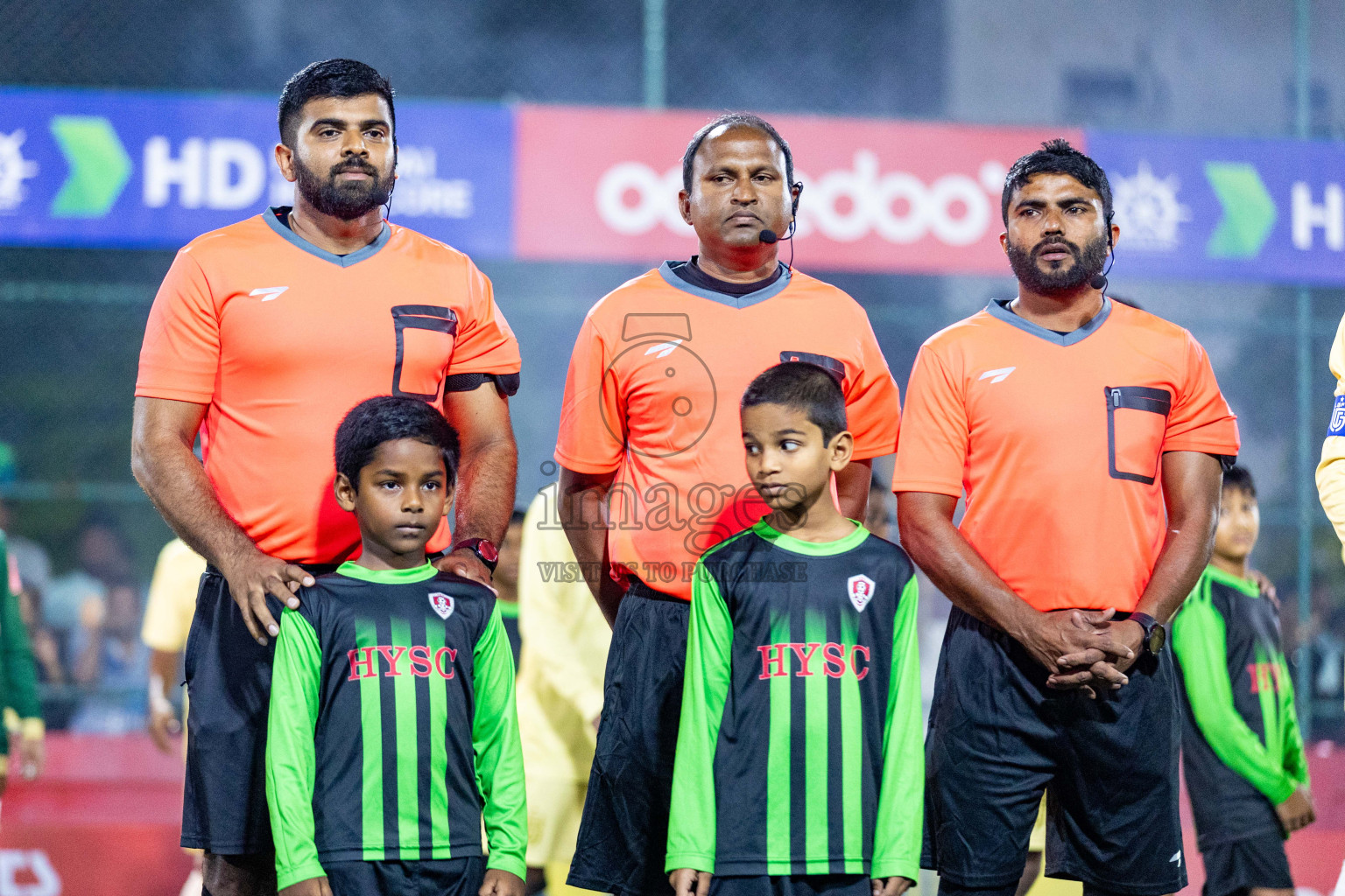 Opening of Golden Futsal Challenge 2024 with Charity Shield Match between L.Gan vs Th. Thimarafushi was held on Sunday, 14th January 2024, in Hulhumale', Maldives Photos: Nausham Waheed / images.mv