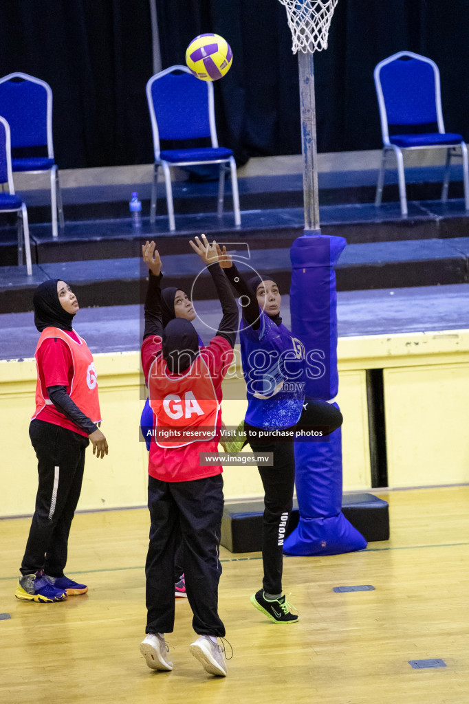 Milo National Netball Tournament 30th November 2021 at Social Center Indoor Court, Male, Maldives. Photos: Shuu & Nausham/ Images Mv