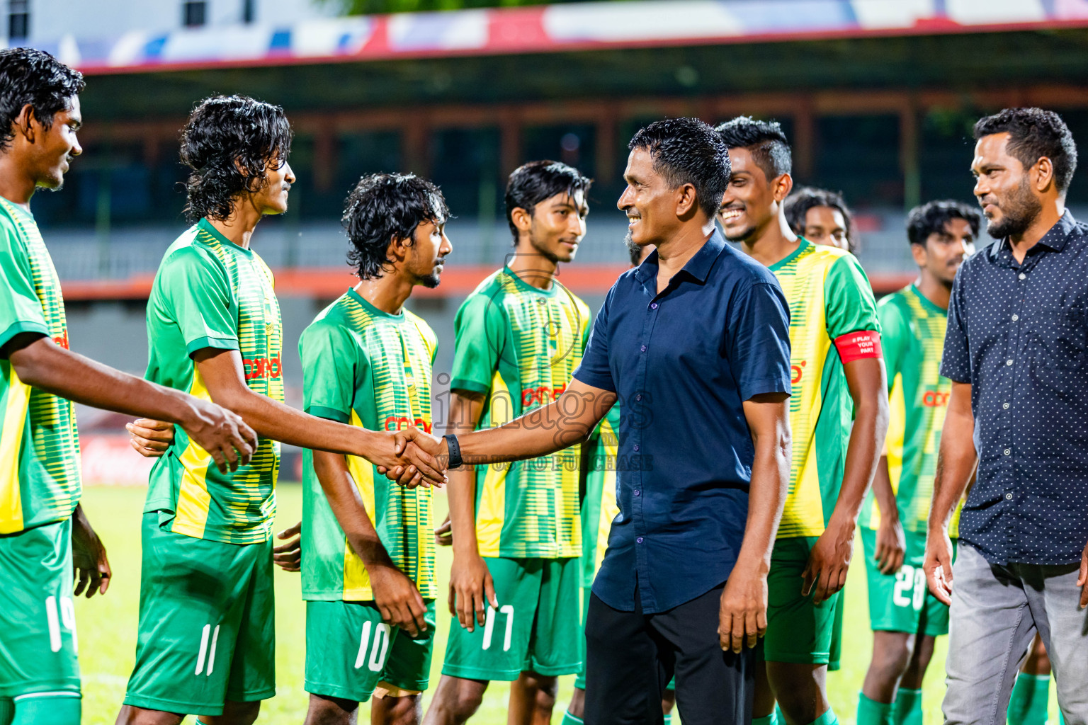 Maziya SRC vs Club Eagles in Day 4 of Under 19 Youth Championship 2024 was held at National Stadium in Male', Maldives on Thursday, 13th June 2024. Photos: Nausham Waheed / images.mv