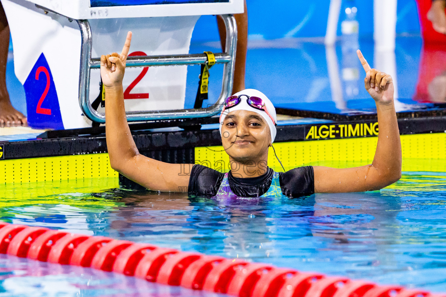 Day 5 of 20th Inter-school Swimming Competition 2024 held in Hulhumale', Maldives on Wednesday, 16th October 2024. Photos: Nausham Waheed / images.mv