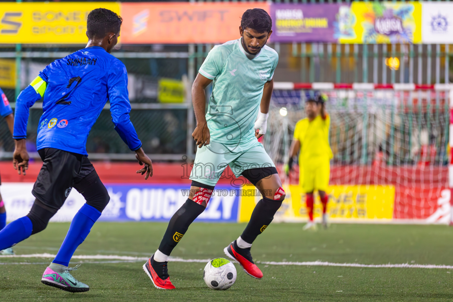 B Kendhoo vs B Thulhaadhoo in Day 21 of Golden Futsal Challenge 2024 was held on Sunday , 4th February 2024 in Hulhumale', Maldives
Photos: Ismail Thoriq / images.mv