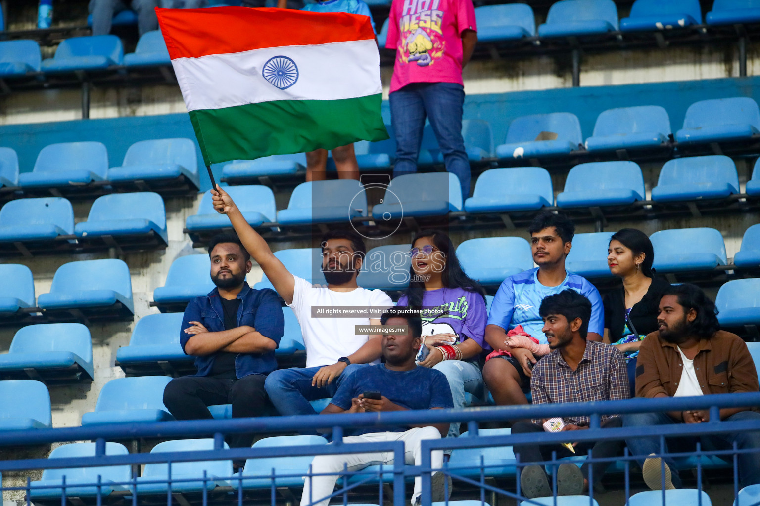 Nepal vs India in SAFF Championship 2023 held in Sree Kanteerava Stadium, Bengaluru, India, on Saturday, 24th June 2023. Photos: Hassan Simah / images.mv