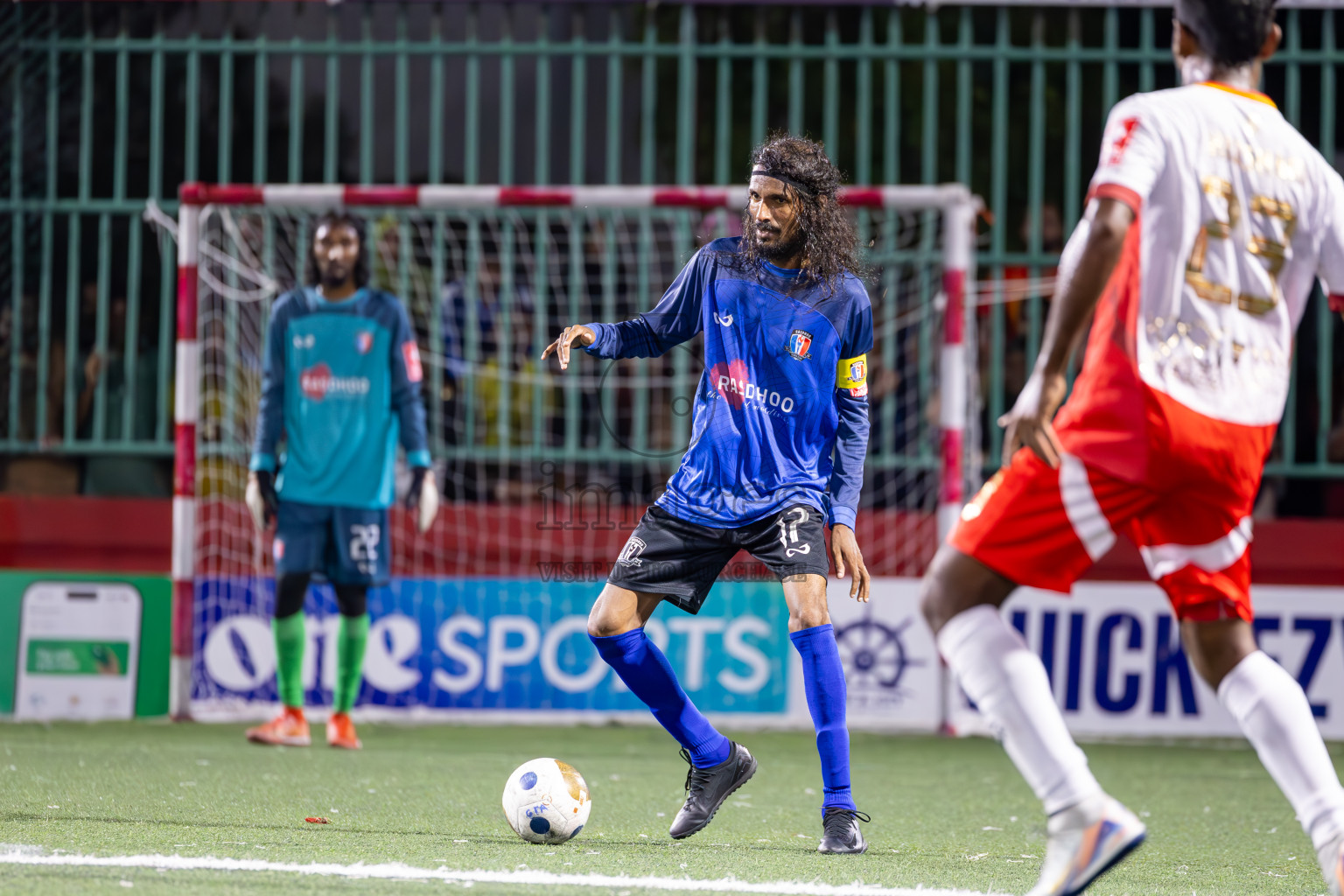 AA Mathiveri vs AA Rasdhoo in Day 15 of Golden Futsal Challenge 2025 was held on Sunday, 19th January 2025, in Hulhumale', Maldives. Photos: Ismail Thoriq / images.mv