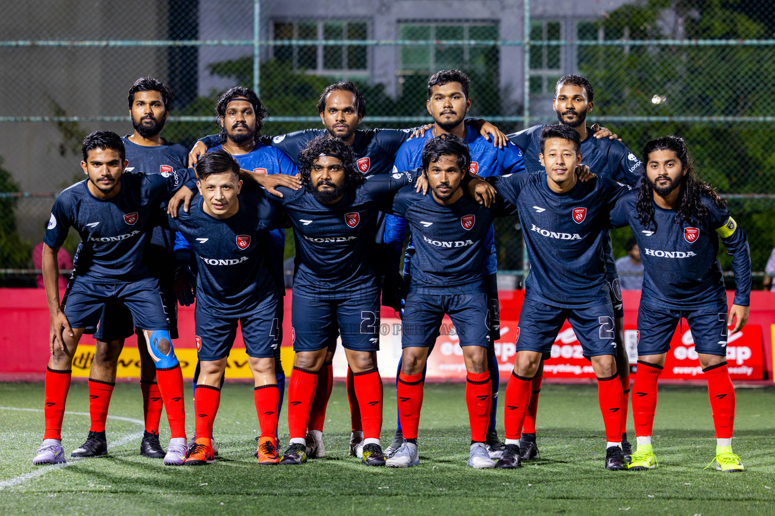 Sheesha vs Trade Club in Day 5 of Office League 2025 was held on Sunday, 20th April 2025 in Hulhumale', Maldives. Photos: Nausham Waheed  / images.mv