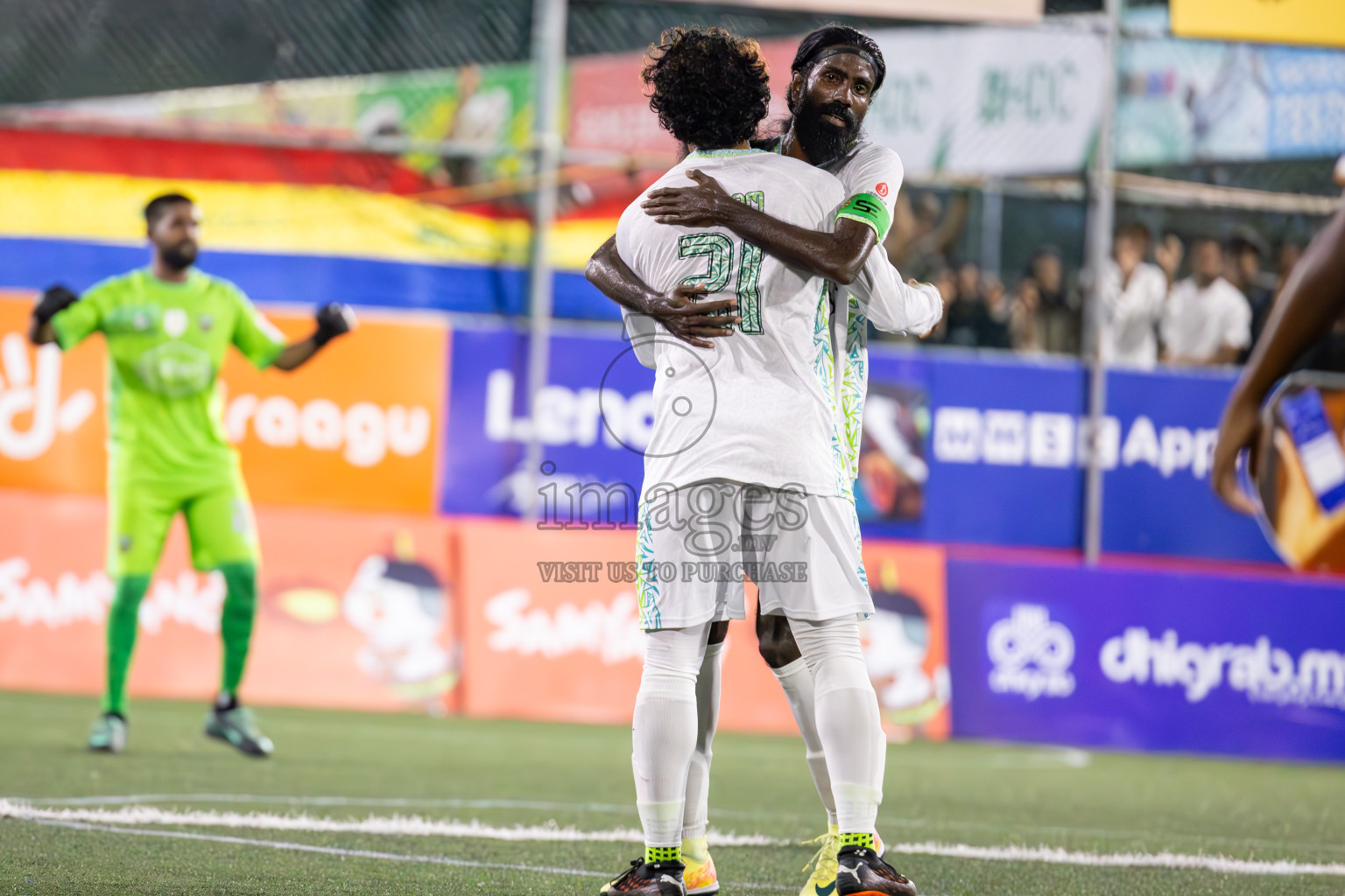 WAMCO vs STELCO in Semi Finals of Club Maldives Cup 2024 held in Rehendi Futsal Ground, Hulhumale', Maldives on Monday, 14th October 2024. Photos: Ismail Thoriq / images.mv