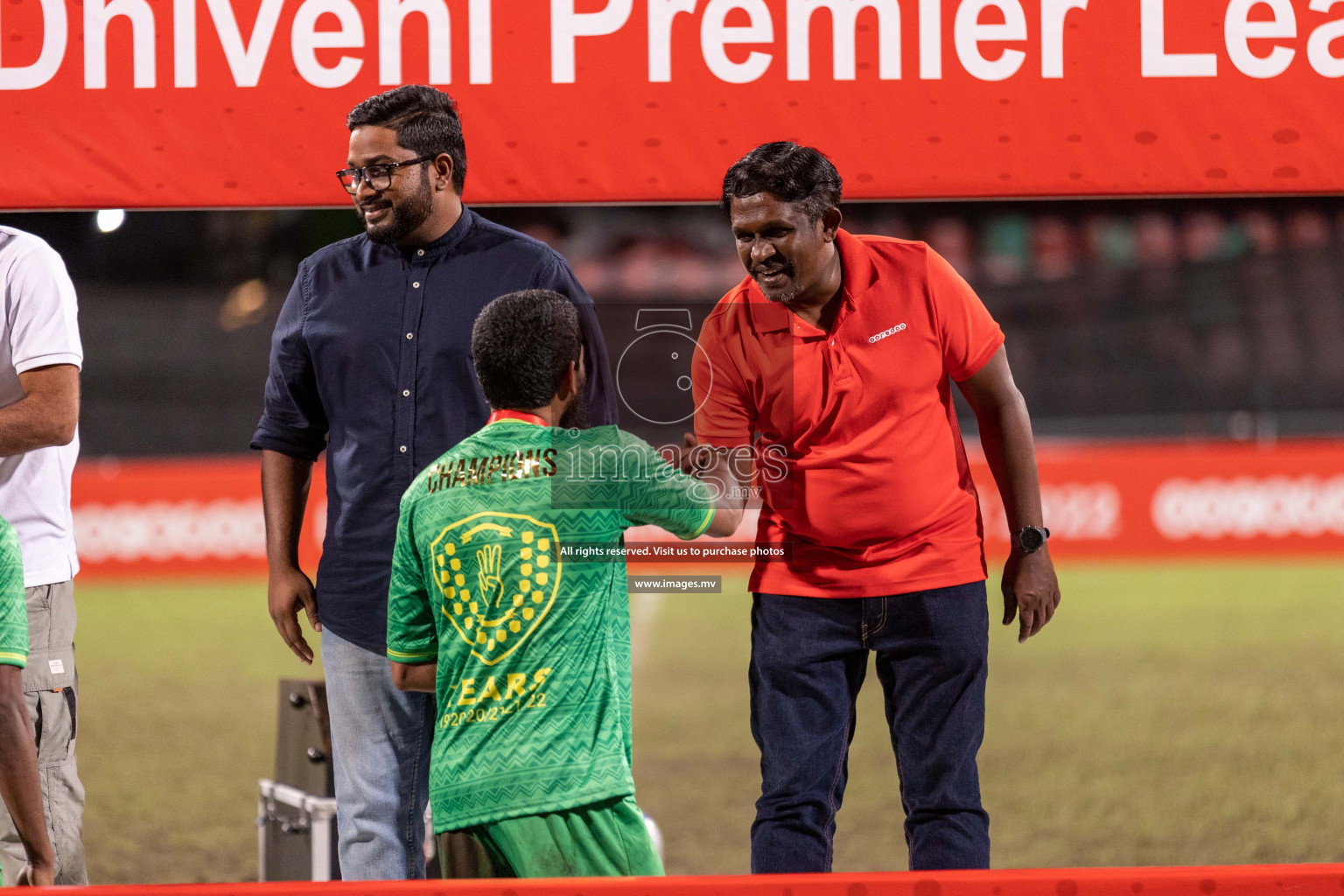 Maziya SR vs Club Eagles in Ooredoo Dhivehi Premier League 2021/22 on 1st Aug 2022, held in National Football Stadium, Male', Maldives Photos: Ismail Thoriq / Images