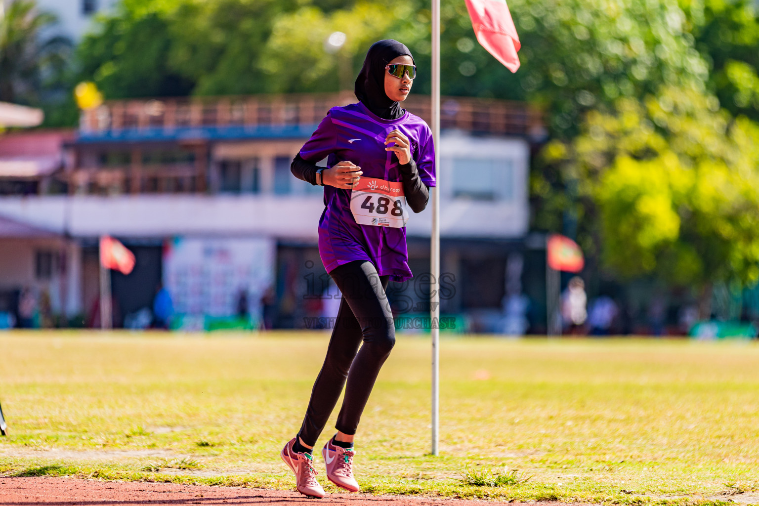 Day 3 of Inter-school Athletics Championship 2025 held in Ekuveni Synthetic Track, Male', Maldives on Wednesday, 08th October 2025. Photos by: Areef Adam / Images.mv