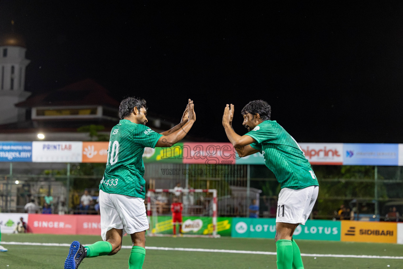 KHAARIJEE VS TEAM BADHAHI in Club Maldives Classic 2024 held in Rehendi Futsal Ground, Hulhumale', Maldives on Tuesday, 3rd September 2024. 
Photos: Nausham Waheed / images.mv