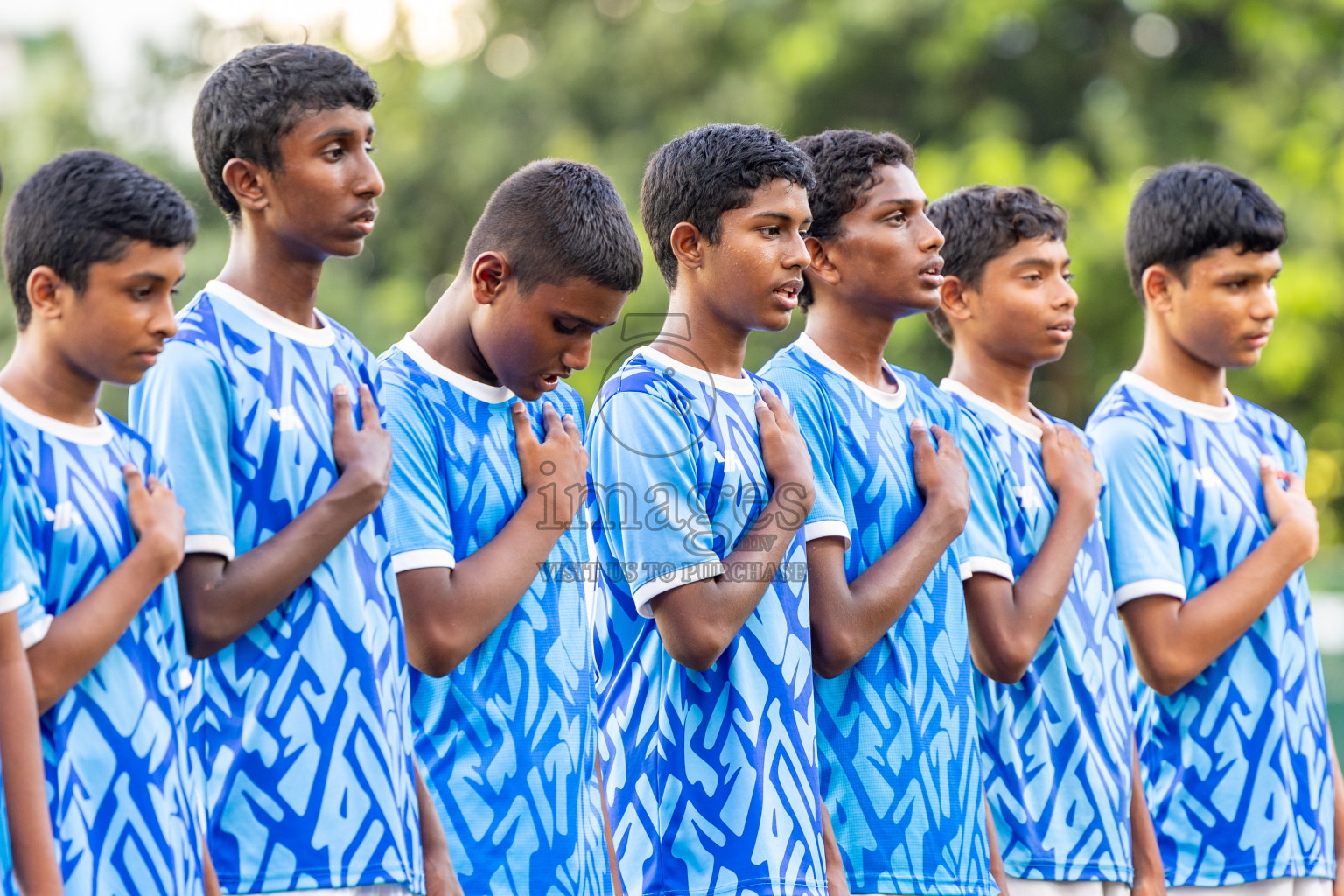 Day 4 of MILO Academy Championship 2024 (U-14) was held in Henveyru Stadium, Male', Maldives on Sunday, 3rd November 2024. Photos: Ismail Thoriq / Images.mv