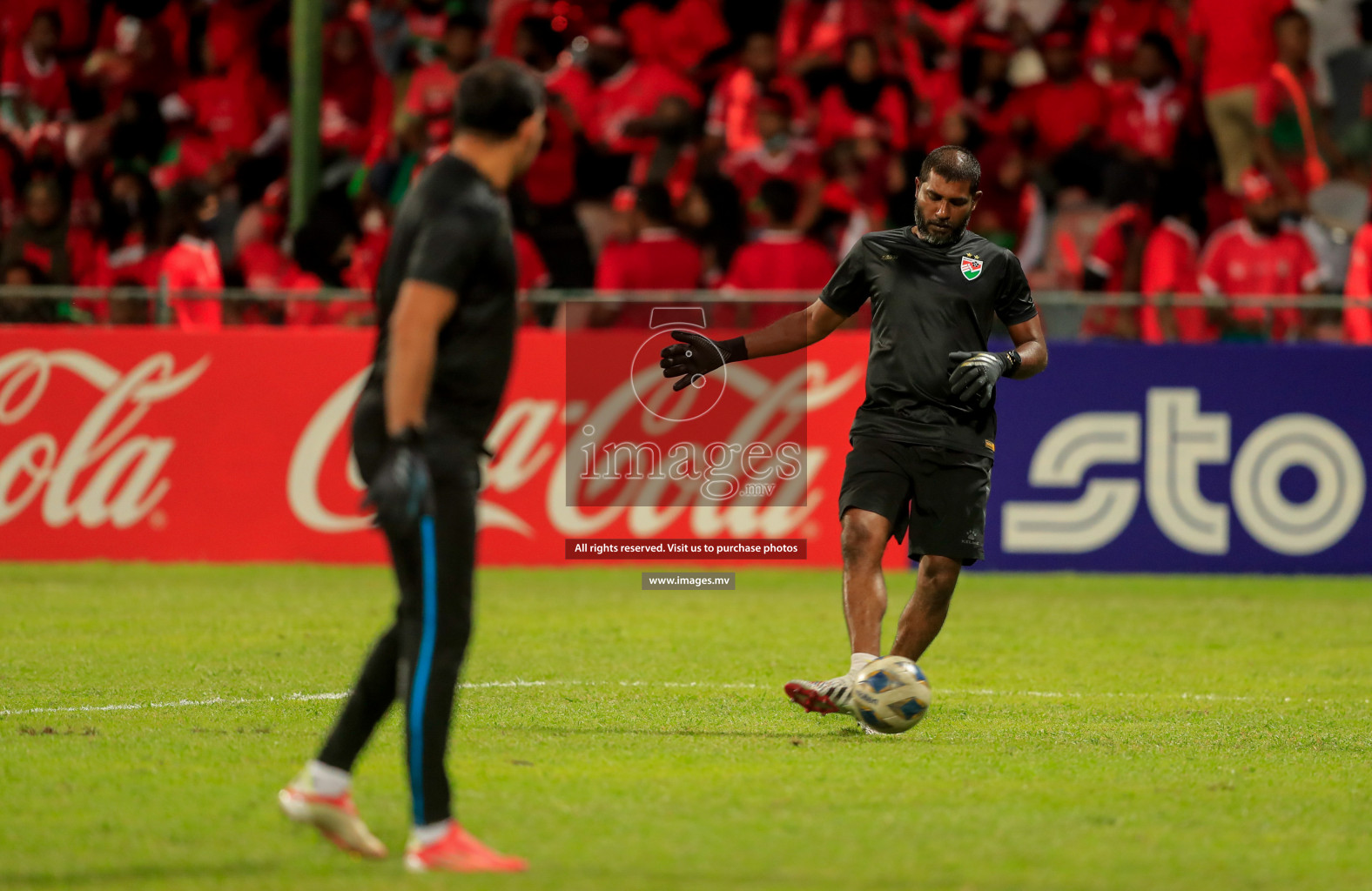 Maldives vs India in SAFF Championship 2021 held on 13th October 2021 in Galolhu National Stadium, Male', Maldives