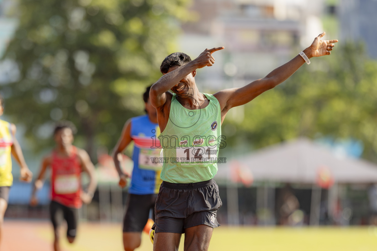Day 1 of National Athletics Championship 2025 was held at Ekuveni Running Ground in Male', Maldives on Thursday, 14th August 2025. Photos: Hasni / images.mv