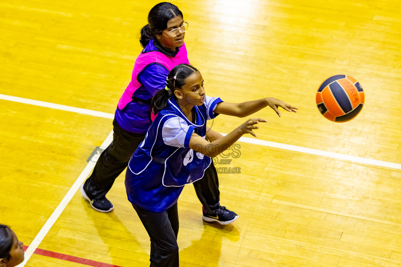 Day 7 of 25th Inter-School Netball Tournament was held in Social Center at Male', Maldives on Saturday, 17th August 2024. Photos: Nausham Waheed / images.mv