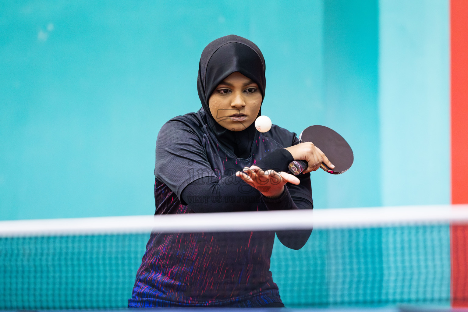 Day 2 of BML 63rd National Table Tennis Tournament 2025 was held on Tuesday, 26th August 2025 in Male' TT Hall, Male', Maldives. Photos: Areef Adam / images.mv