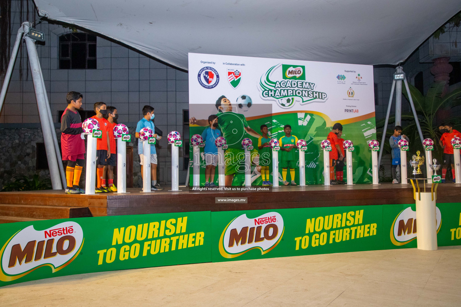 Draw Ceremony of MILO Academy Championship 2022 was held in Male' Maldives on Wednesday, 9th March 2021. Photos by: Ismail Thoriq/images.mv