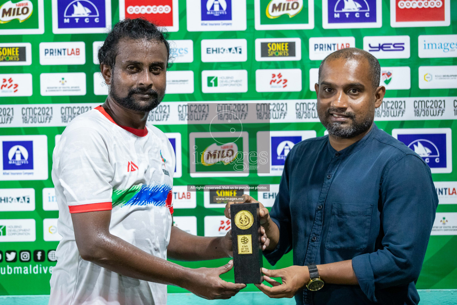 Club Maldives 2021 Round of 16 (Day 2) held at Hulhumale;, on 9th December 2021 Photos: Shuu / images.mv