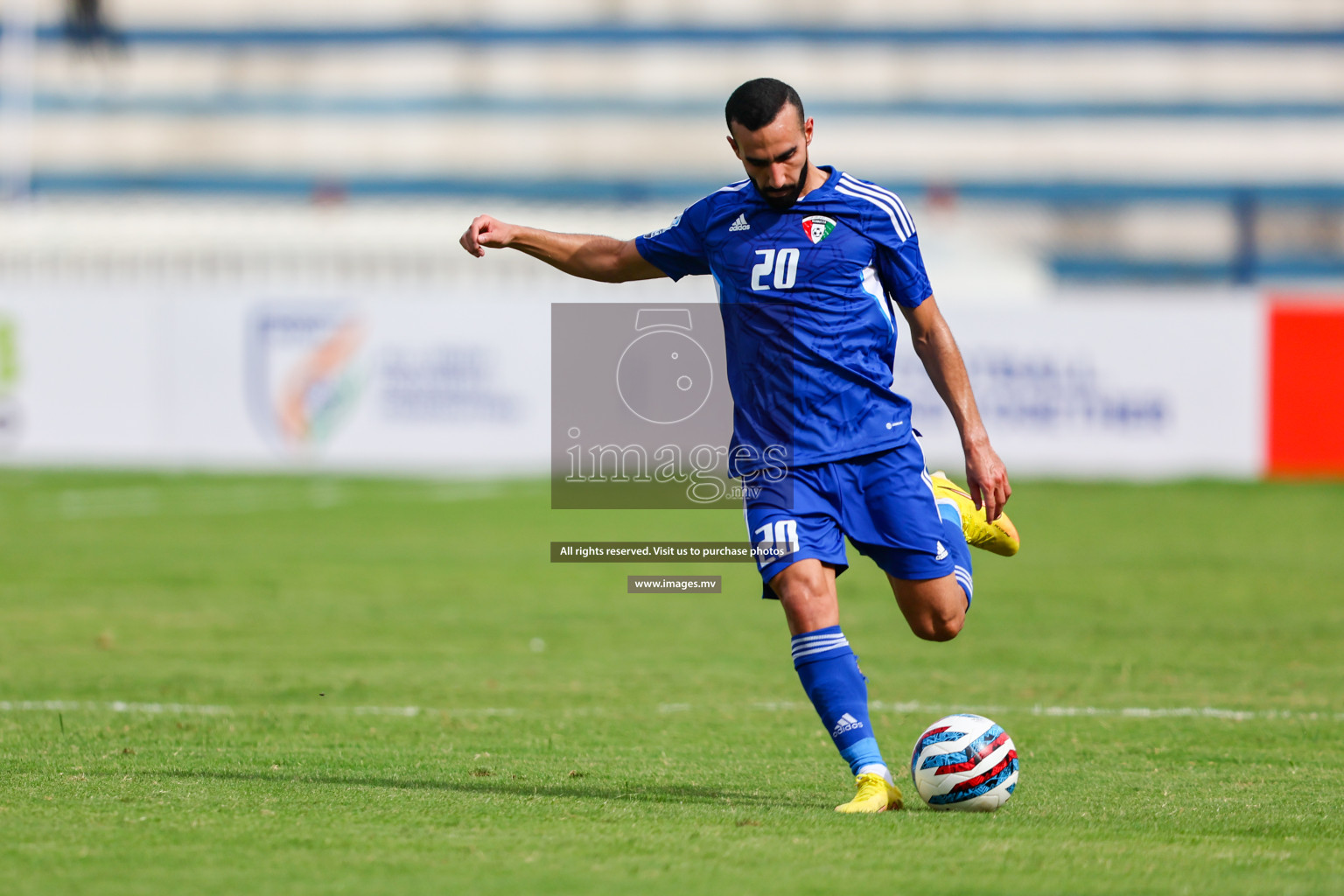 Pakistan vs Kuwait in SAFF Championship 2023 held in Sree Kanteerava Stadium, Bengaluru, India, on Saturday, 24th June 2023. Photos: Nausham Waheed, Hassan Simah / images.mv