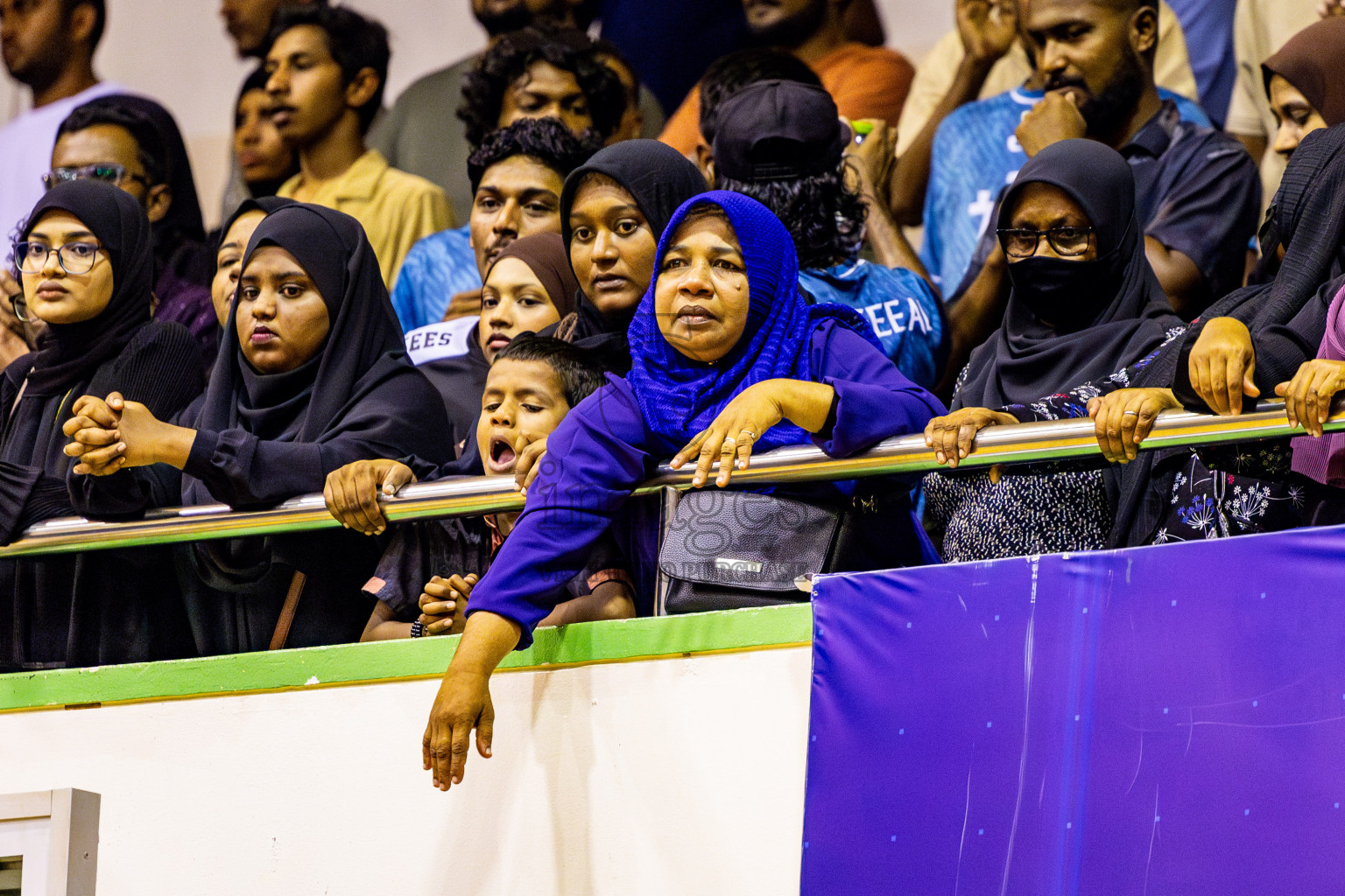 Finals of Interschool Volleyball Tournament 2024 was held in Social Center at Male', Maldives on Friday, 6th December 2024. Photos: Nausham Waheed / images.mv