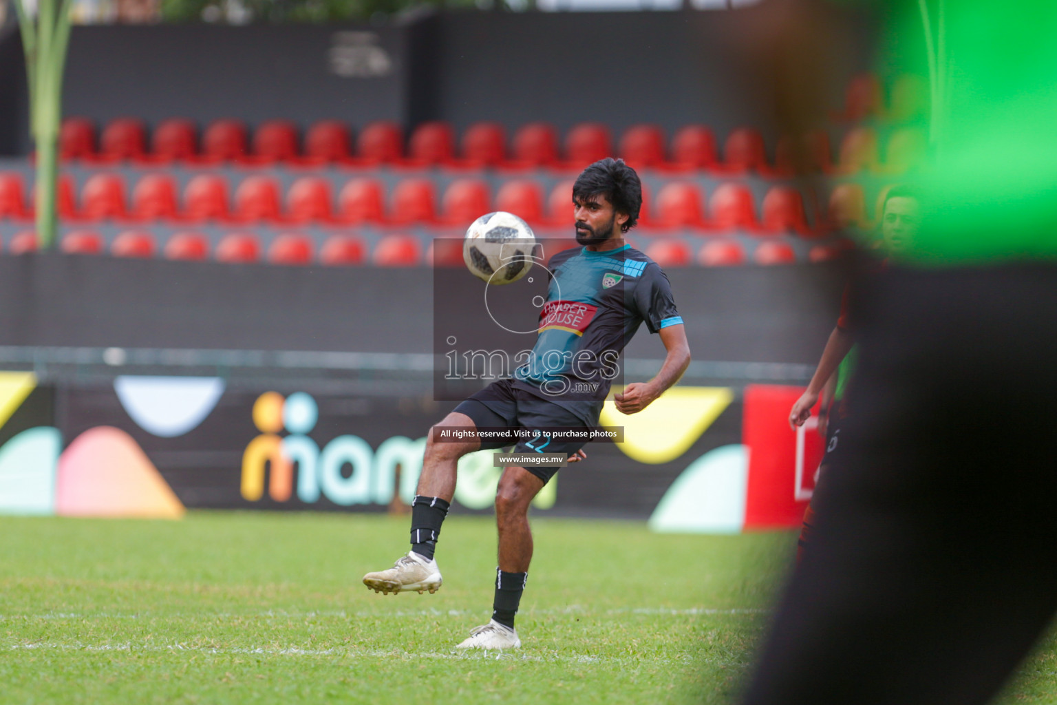 Fokaidhoo FC vs Club Eagles in Dhiraagu Dhivehi Premier League 2019, in Male' Maldives on 04th August 2019.  Photos: Ismail Thoriq / images.mv