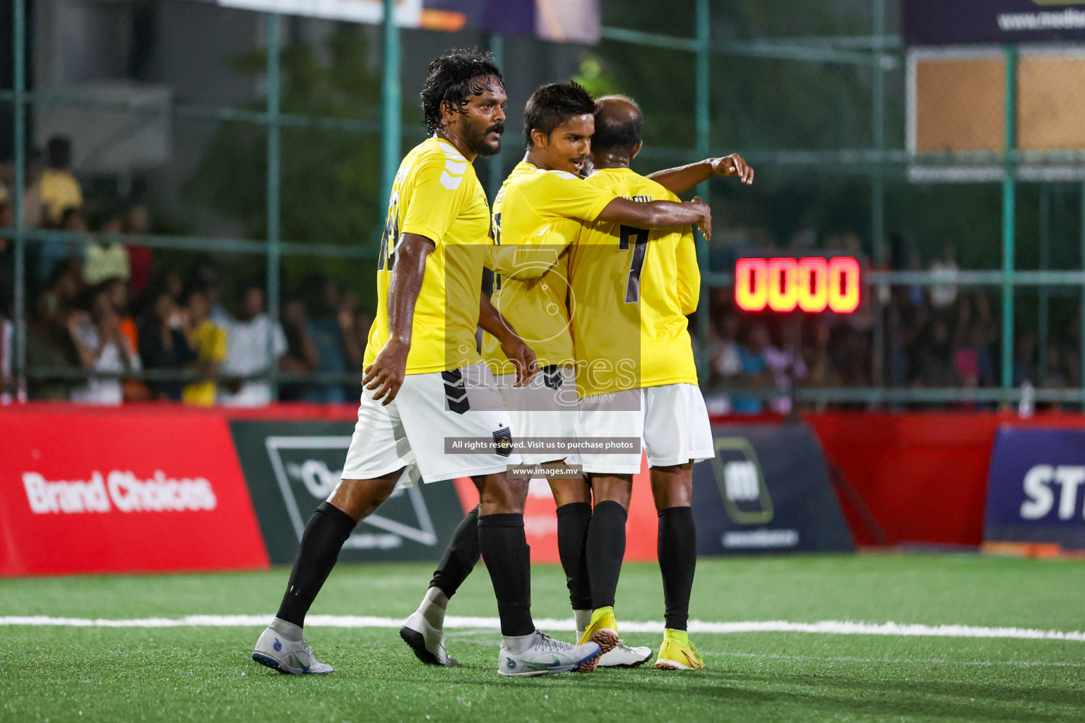 RRC vs Customs RC in Club Maldives Cup 2023 held in Hulhumale, Maldives, on Tuesday, 18th July 2023 Photos: Hassan Simah / images.mv