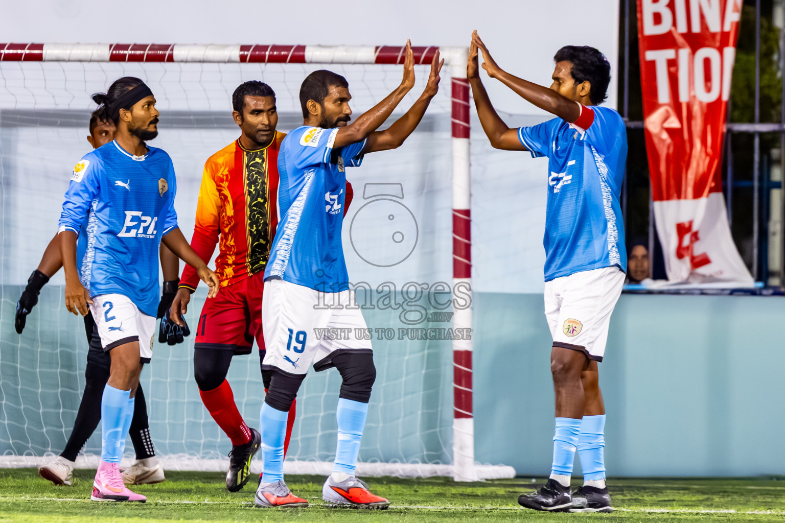 Kudarikilu vs Thulhaadhoo in Day 6 of Better in Baa Futsal Fiesta 2025 Men's division held in B. Eydhafushi, Maldives on Monday, 10th November 2025. Photos: Nausham Waheed / images.mv