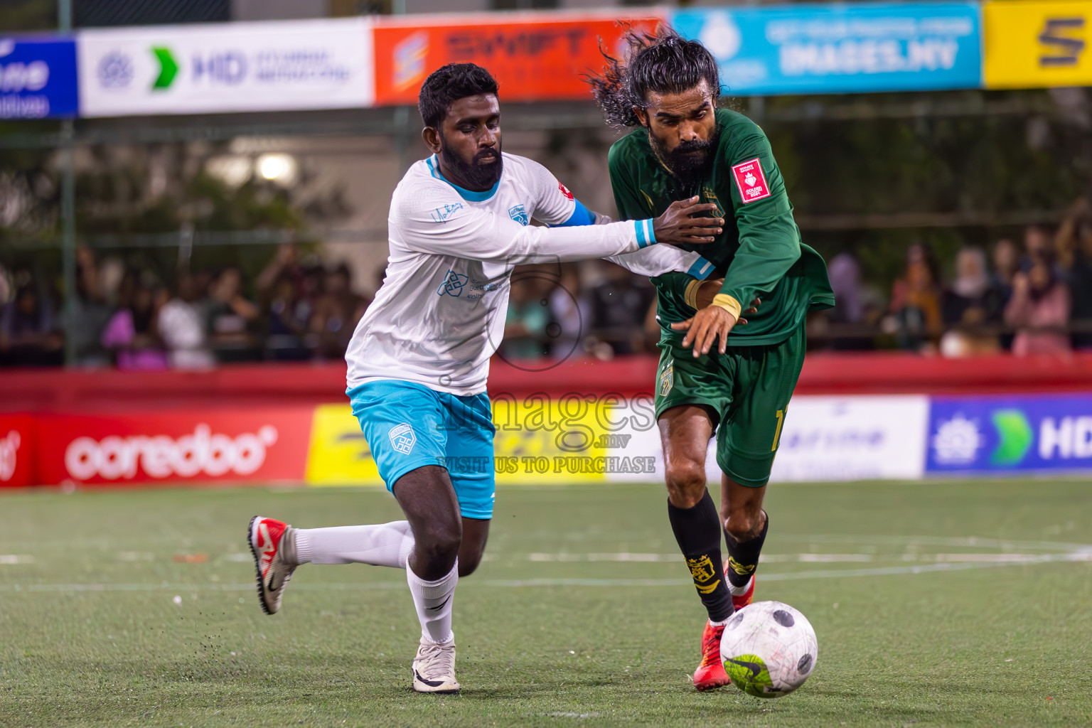 Th Thimarafushi vs Th Guraidhoo in Day 20 of Golden Futsal Challenge 2024 was held on Saturday , 3rd February 2024 in Hulhumale', Maldives Photos: Ismail Thoriq / images.mv