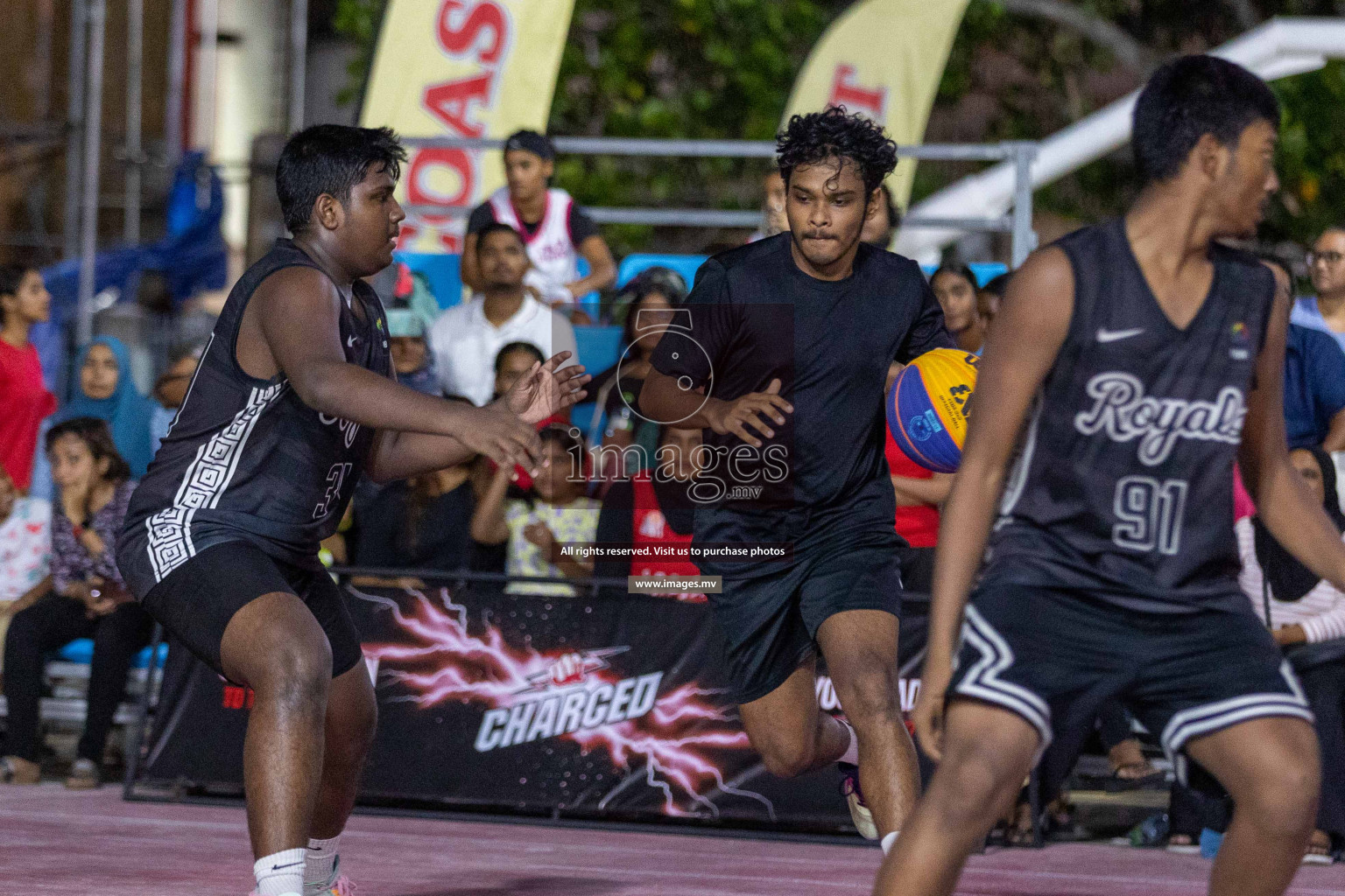 Day4 of Slamdunk by Sosal on 15th April 2023 held in Male'. Photos: Ismail Thoriq / images.mv