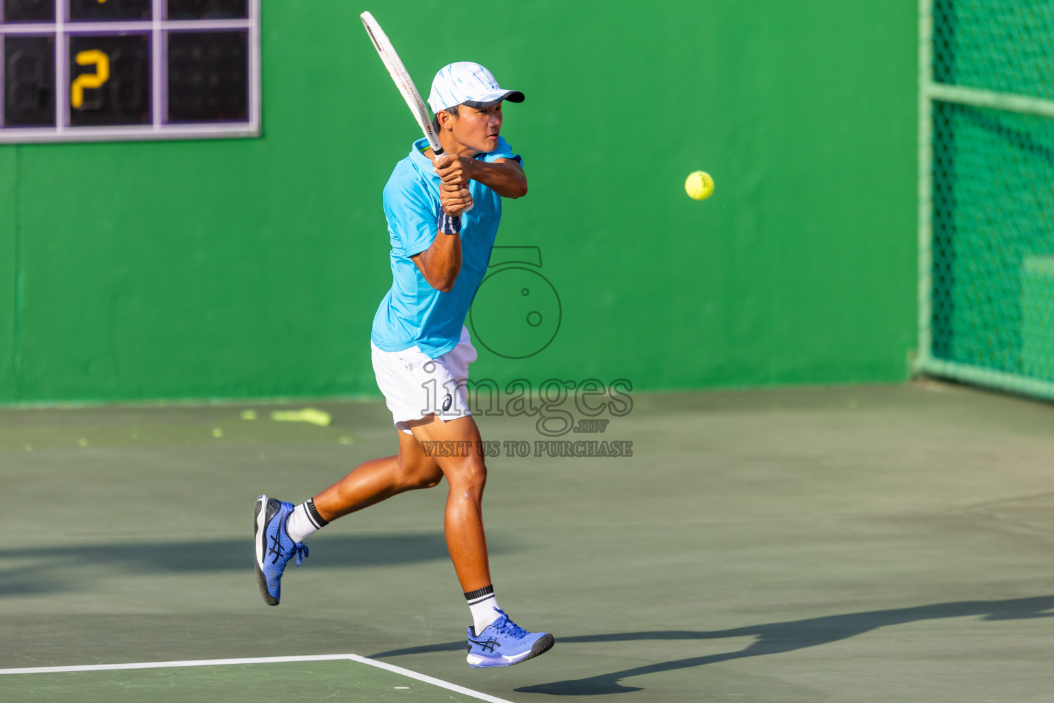 Day 3 of ATF Maldives Junior Open Tennis was held in Male' Tennis Court, Male', Maldives on Wednesday, 11th December 2024. Photos: Ismail Thoriq / images.mv