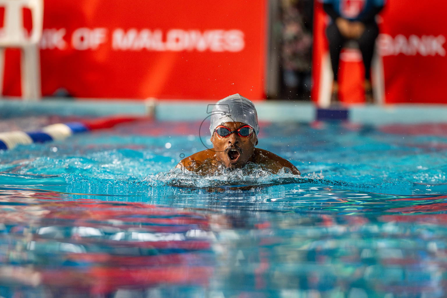 Day 6 of National Swimming Competition 2024 held in Hulhumale', Maldives on Wednesday, 18th December 2024. 
Photos: Hassan Simah / images.mv