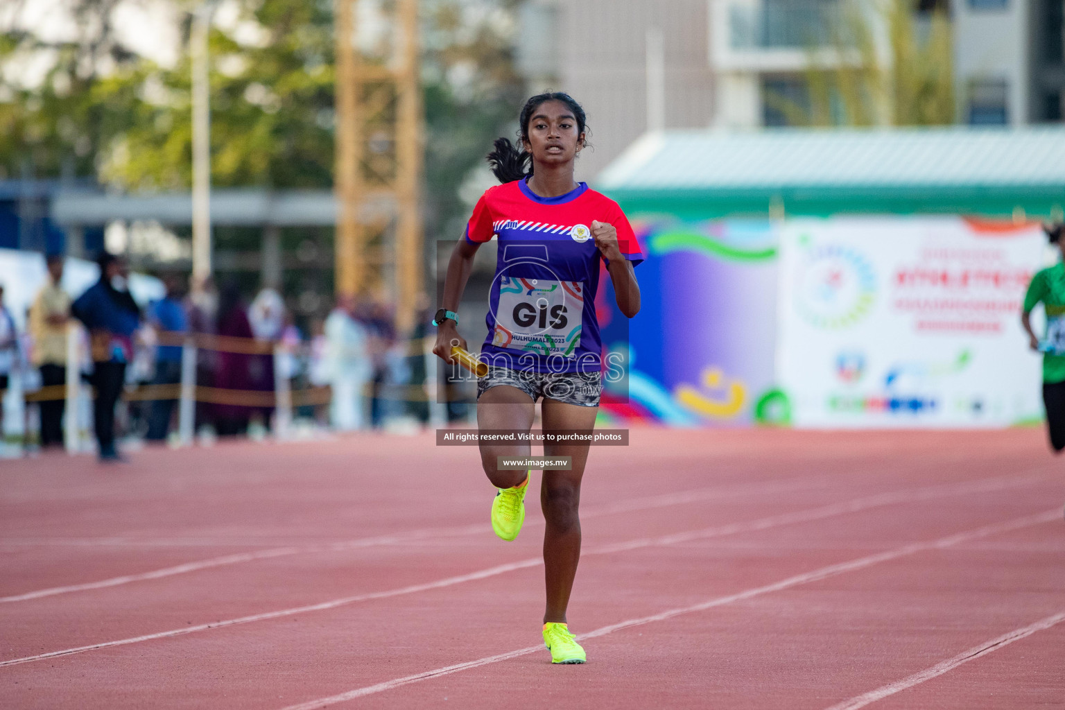 Day five of Inter School Athletics Championship 2023 was held at Hulhumale' Running Track at Hulhumale', Maldives on Wednesday, 18th May 2023. Photos: Nausham Waheed / images.mv