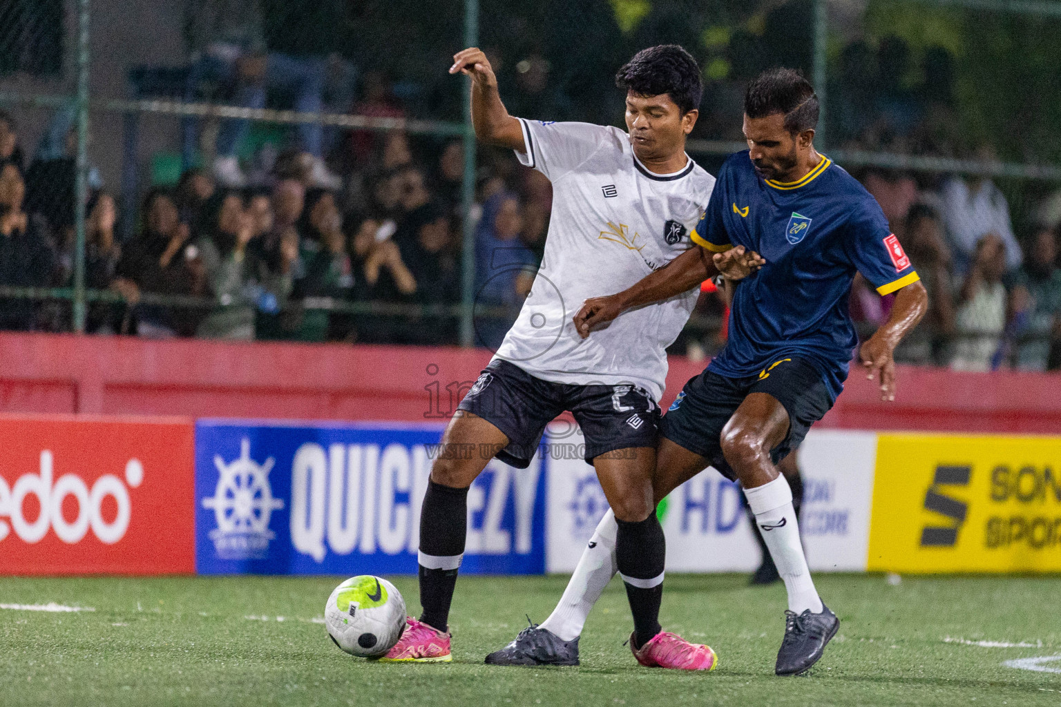 N Velidhoo vs N Miladhoo in Day 3 of Golden Futsal Challenge 2024 was held on Wednesday, 17th January 2024, in Hulhumale', Maldives
Photos: Ismail Thoriq / images.mv