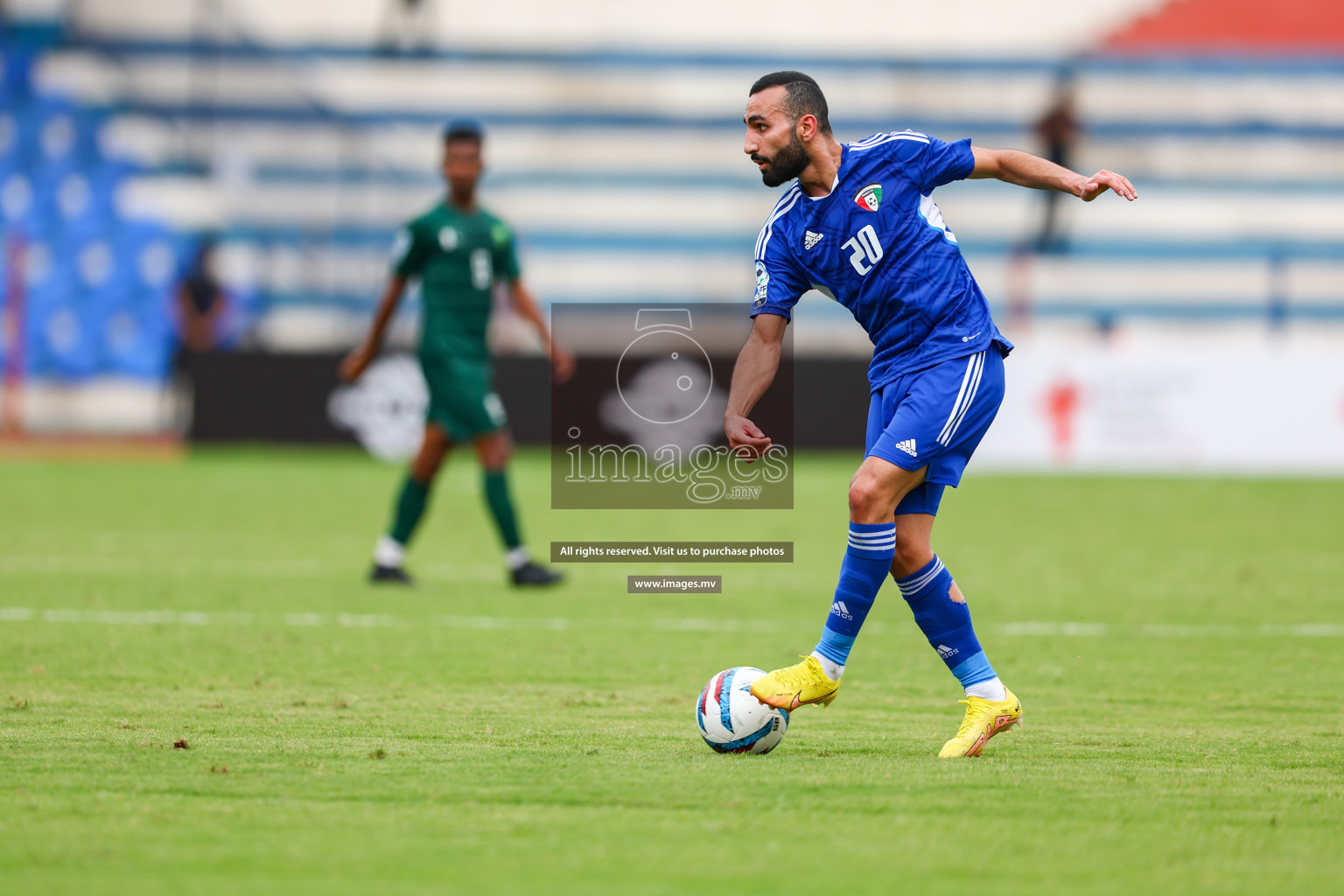 Pakistan vs Kuwait in SAFF Championship 2023 held in Sree Kanteerava Stadium, Bengaluru, India, on Saturday, 24th June 2023. Photos: Nausham Waheed, Hassan Simah / images.mv