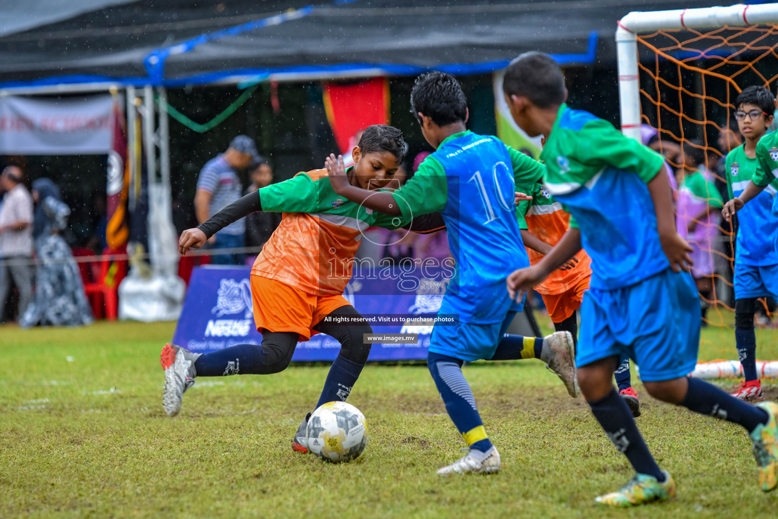 Day 4 of Milo Kids Football Fiesta 2022 was held in Male', Maldives on 22nd October 2022. Photos: Nausham Waheed/ images.mv