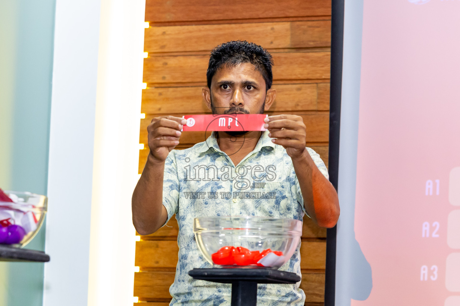 Draw Ceremony of Club Maldives 2024 held in Hulhumale', Maldives on Wednesday, 28th August 2024. Photos: Nausham Waheed / images.mv