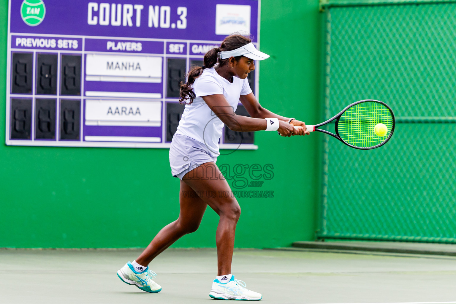 Day 1 of ATF Maldives Junior Open Tennis was held in Male' Tennis Court, Male', Maldives on Monday, 9th December 2024. Photos: Nausham Waheed / images.mv