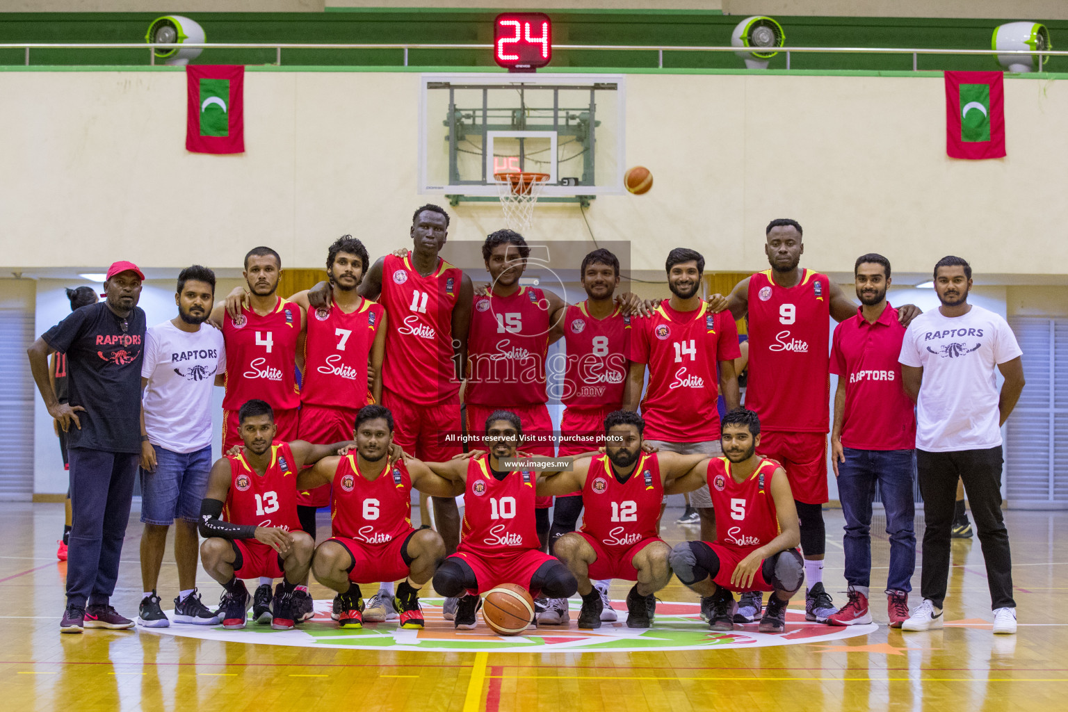 Raptors BC vs Red Wings in the 14th National Basketball League 2020 held in Male' Maldives on Sunday, 2nd February 2020.  Photos: Ismail Thoriq / images.mv