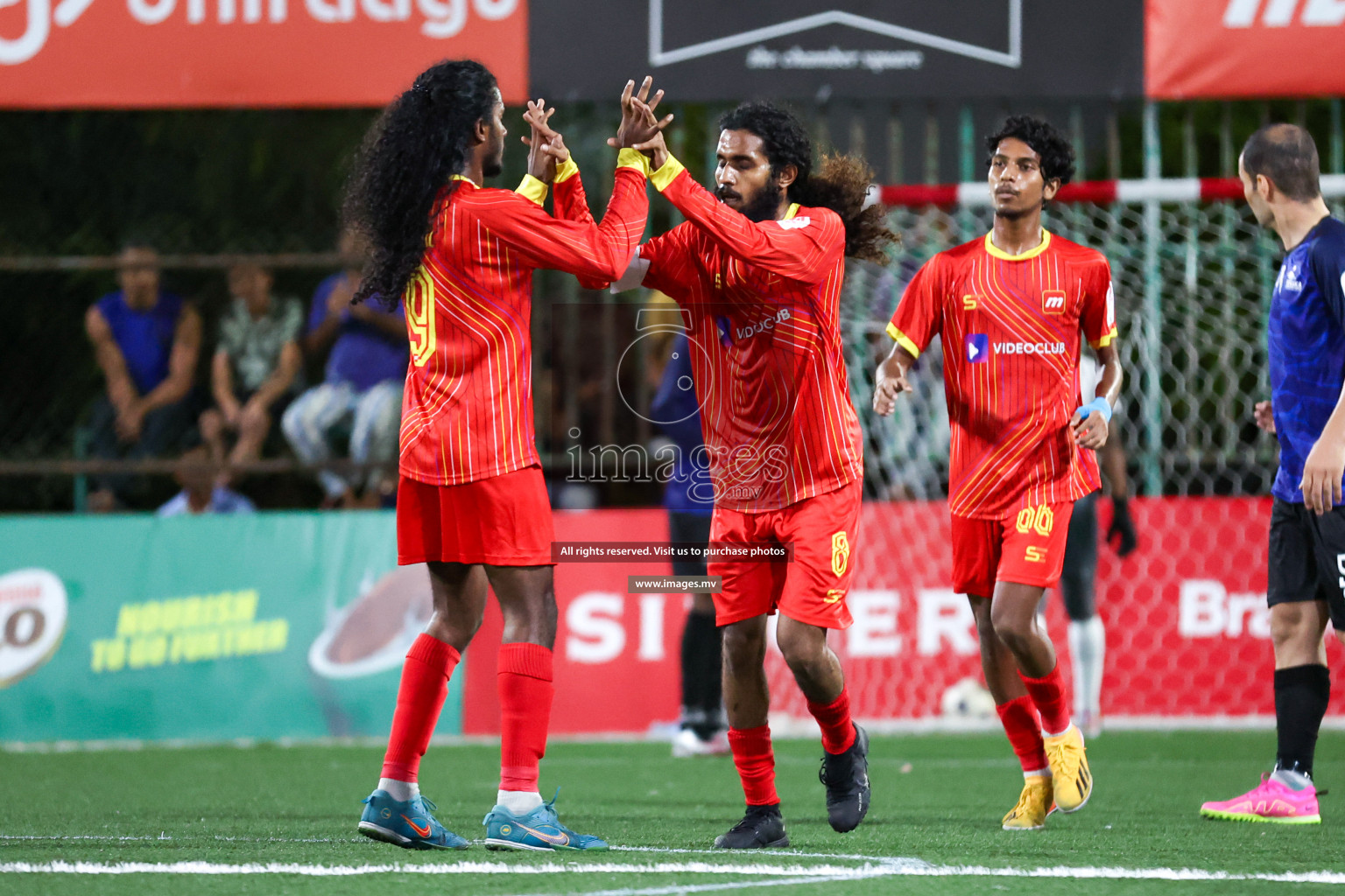 Team Fenaka vs Medianet in Club Maldives Cup 2023 held in Hulhumale, Maldives, on Sunday, 23rd July 2023 Photos: Nausham Waheed/ images.mv