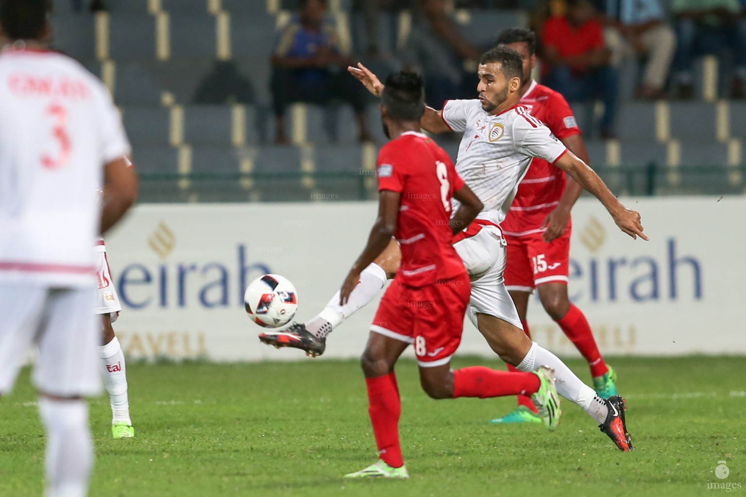 Asian Cup Qualifier between Maldives and Oman in National Stadium, on 10 October 2017 Male' Maldives. ( Images.mv Photo: Abdulla Abeedh )