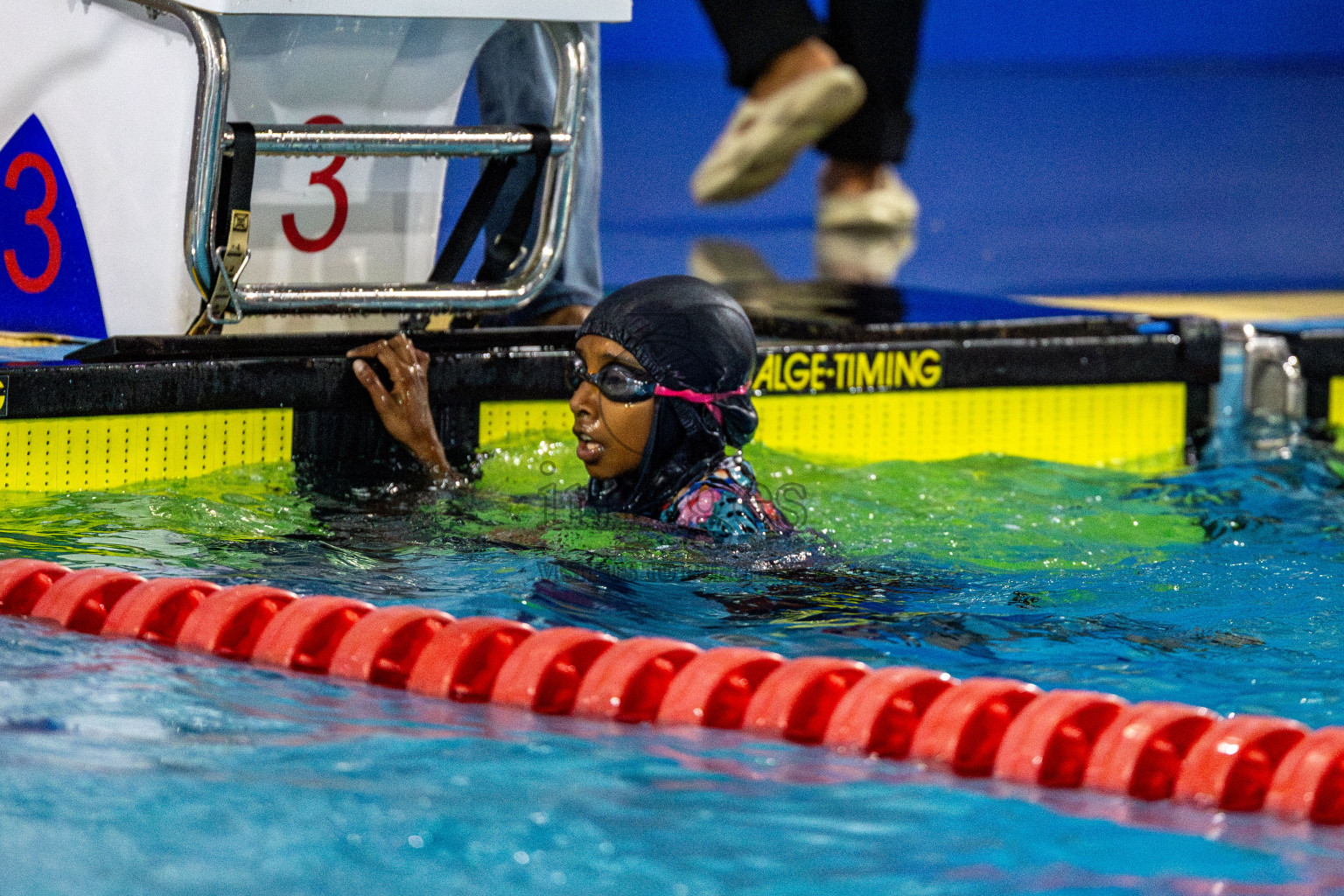 Day 4 of BML 5th National Swimming Kids Festival 2024 held in Hulhumale', Maldives on Thursday, 21st November 2024. Photos: Nausham Waheed / images.mv