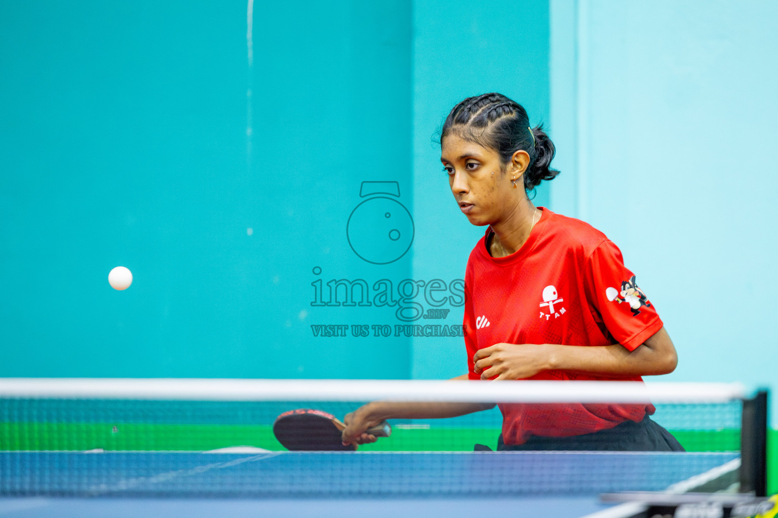 Day 6 of Interschool Table Tennis Tournament 2025 held at Male' TT Hall, Male', Maldives on Tuesday, 20th May 2025.
Photos by: Ismail Thoriq / images.mv