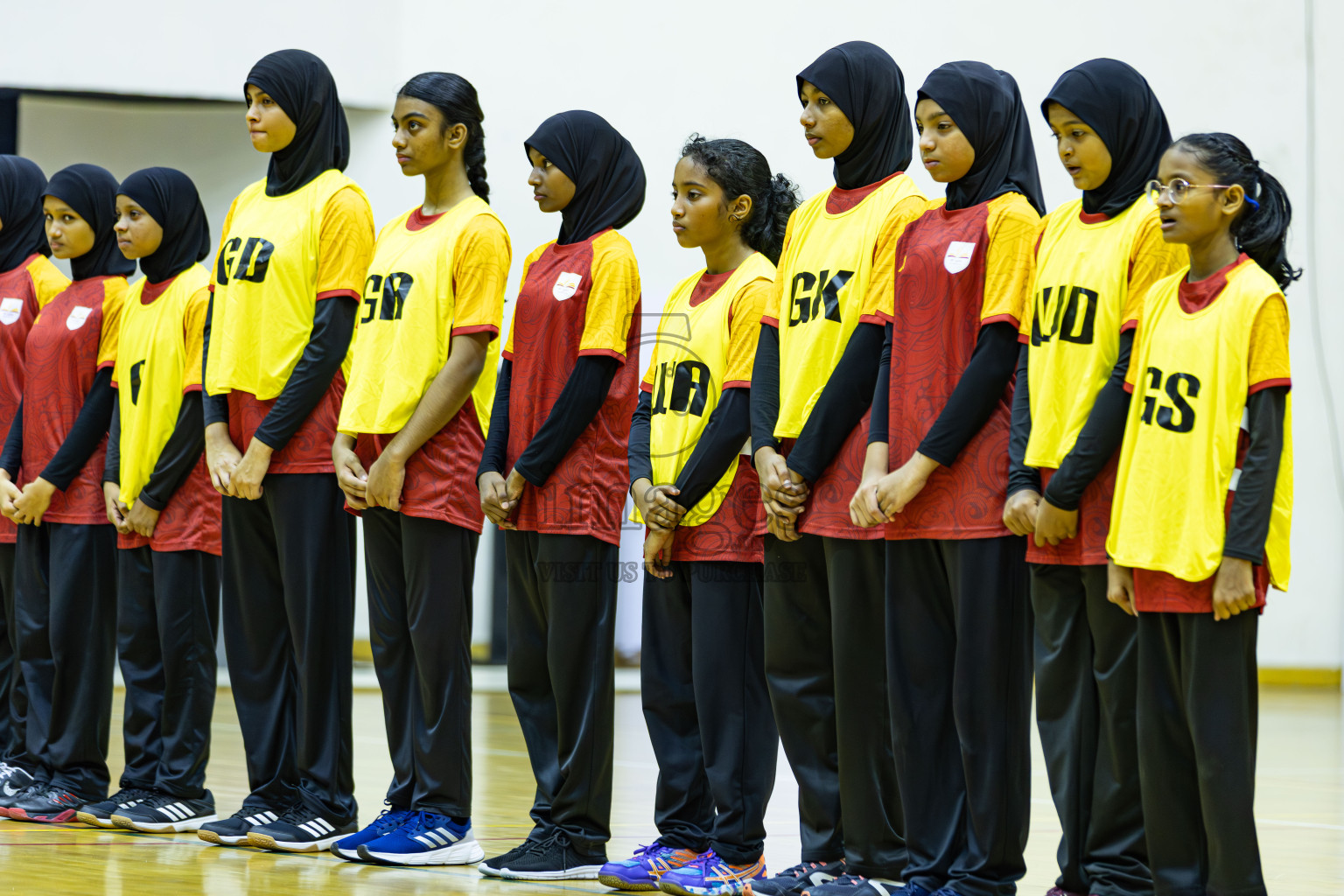 Day 1 of Inter-School Netball Tournament 2025 was held in Social Center Indoor Hall on Saturday, 18th October 2025. Photos: Areef Adam / images.mv