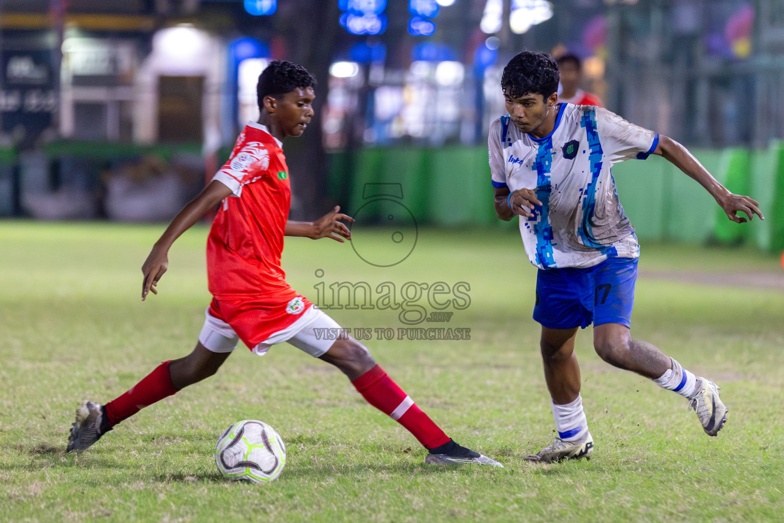 Super United Sports vs Huriyya (U16) in Day 8 of Dhivehi Youth League 2024 held at Henveiru Stadium on Monday, 2nd December 2024. Photos: Mohamed Mahfooz Moosa / Images.mv