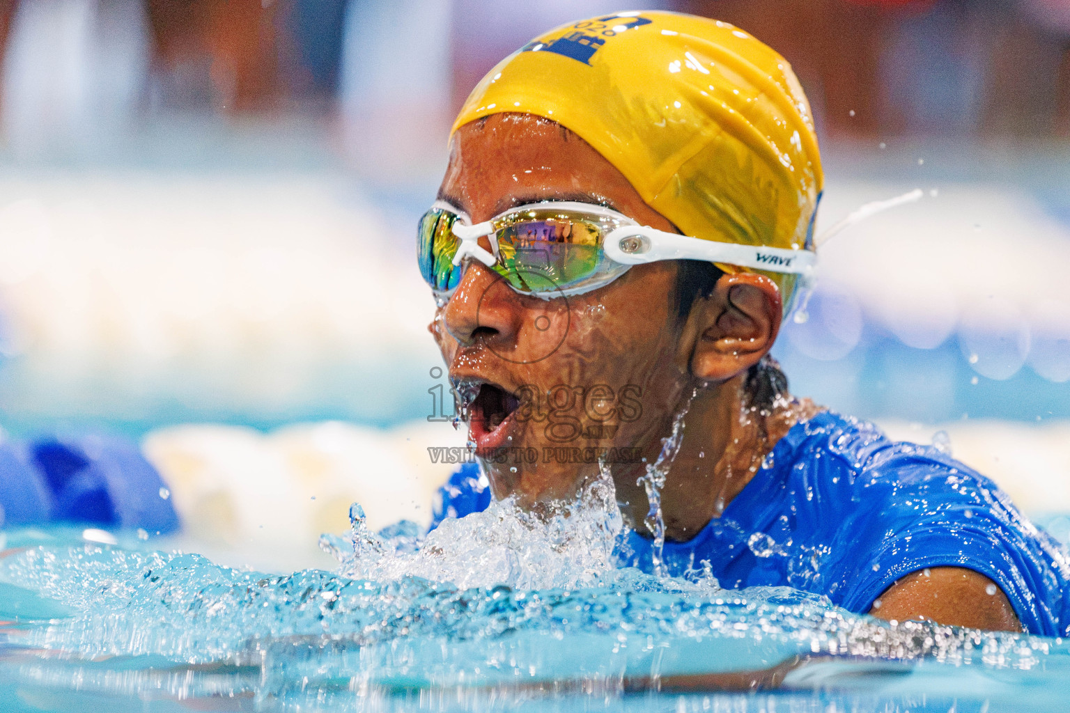 Day 5 of BML 7th National Kids Swimming Festival 2026 held in Hulhumale', Maldives on Sunday, 27th September 2026. 
Photos: Hassan Simah / images.mv
