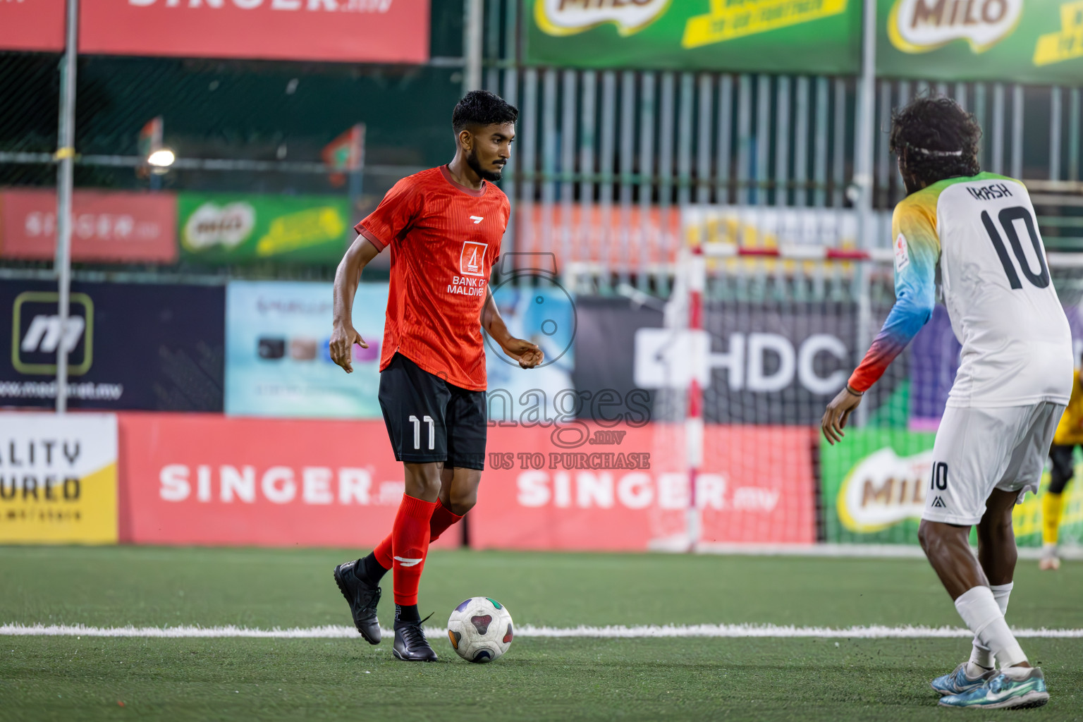 United BML vs ADK Synergy in Club Maldives Cup 2024 held in Rehendi Futsal Ground, Hulhumale', Maldives on Thursday, 3rd October 2024.
Photos: Ismail Thoriq / images.mv